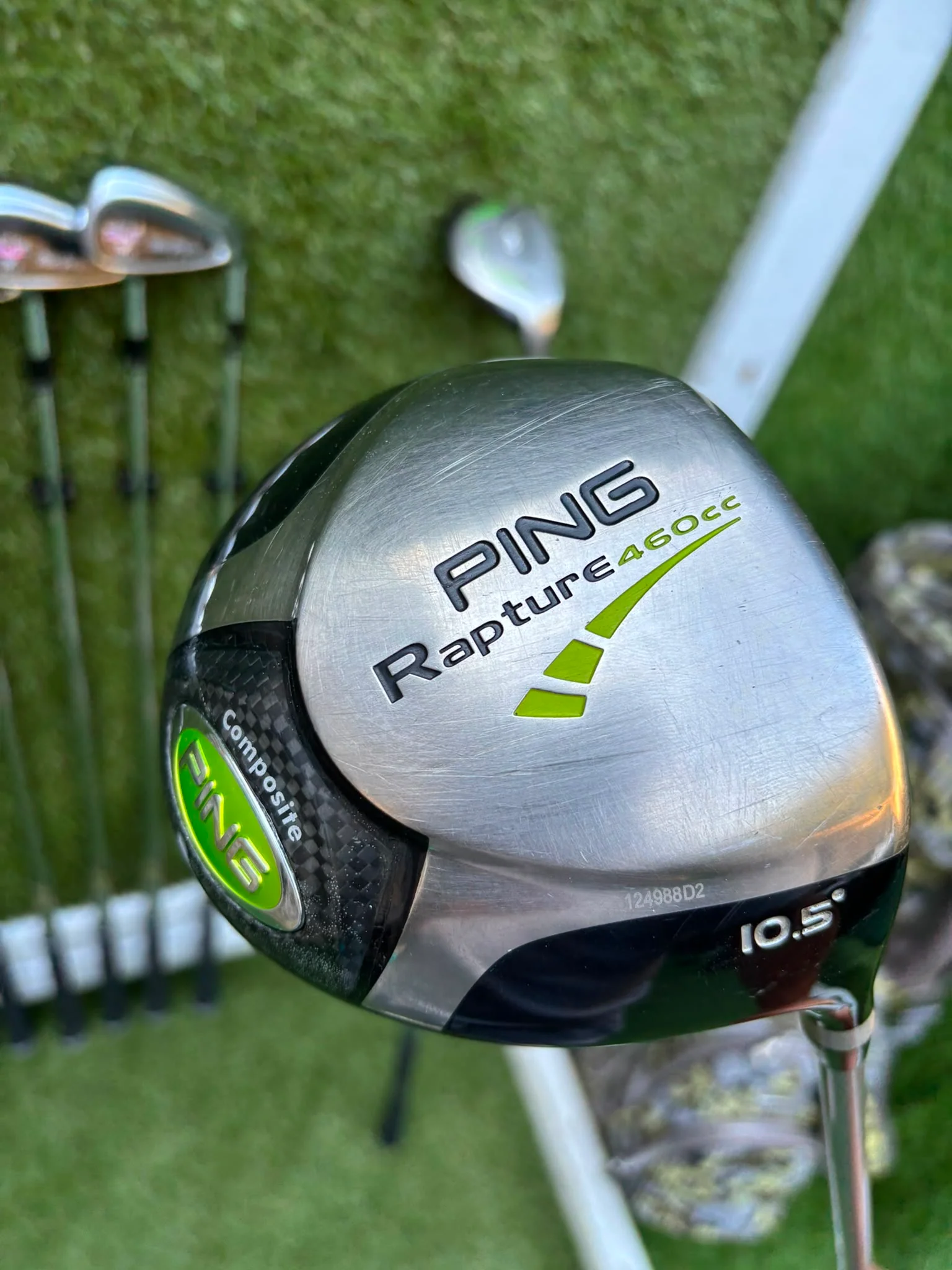 MacGregor V-Foil M565 Irons, Ping Driver, Ping Hybrid, TaylorMade Putter & Premium OUUL Camouflage Stand Bag - Image 23