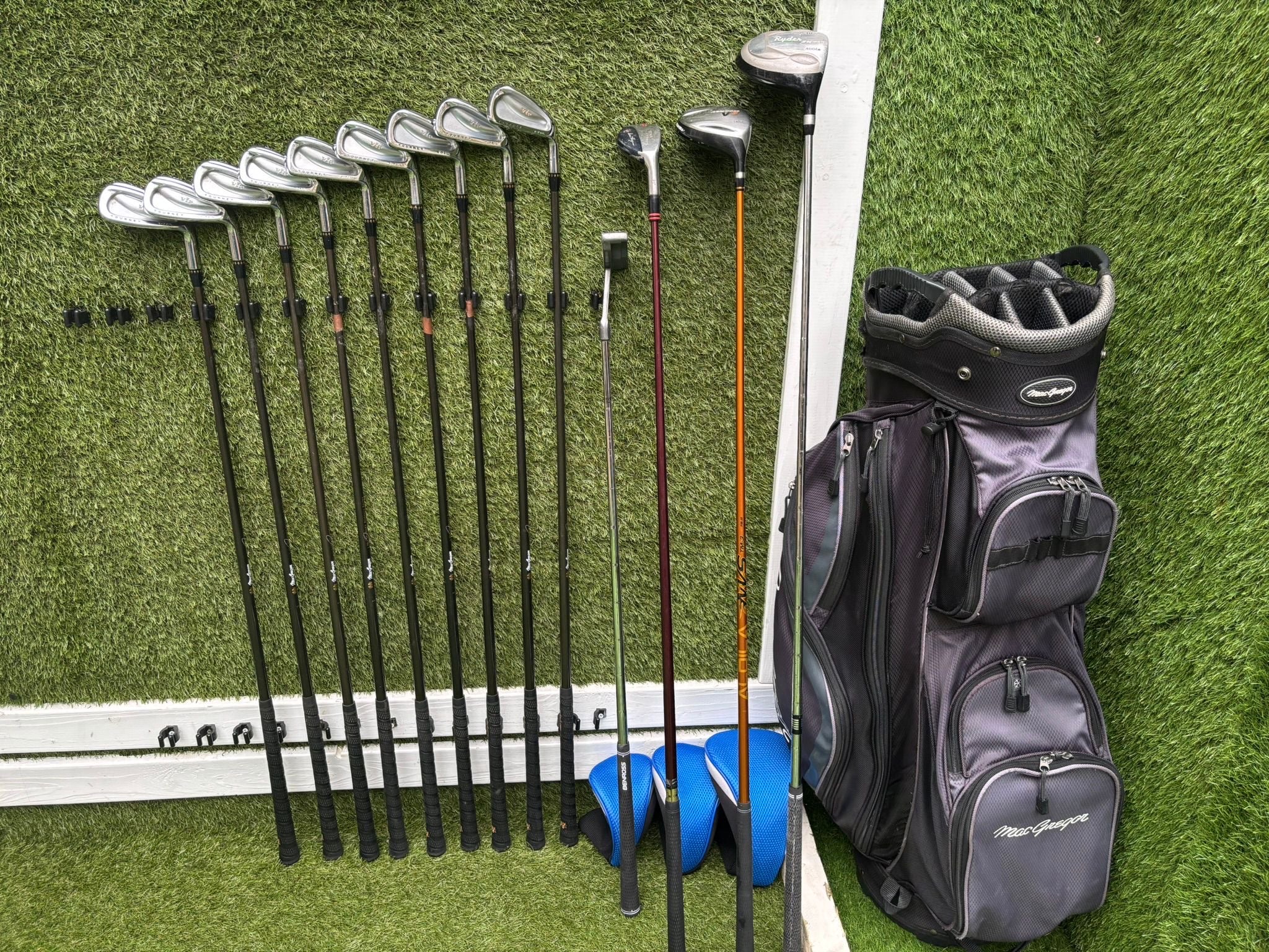 MacGregor VIP Tourney Golf Club Set with Ryder & Adams Woods RH Free Delivery - Image 10