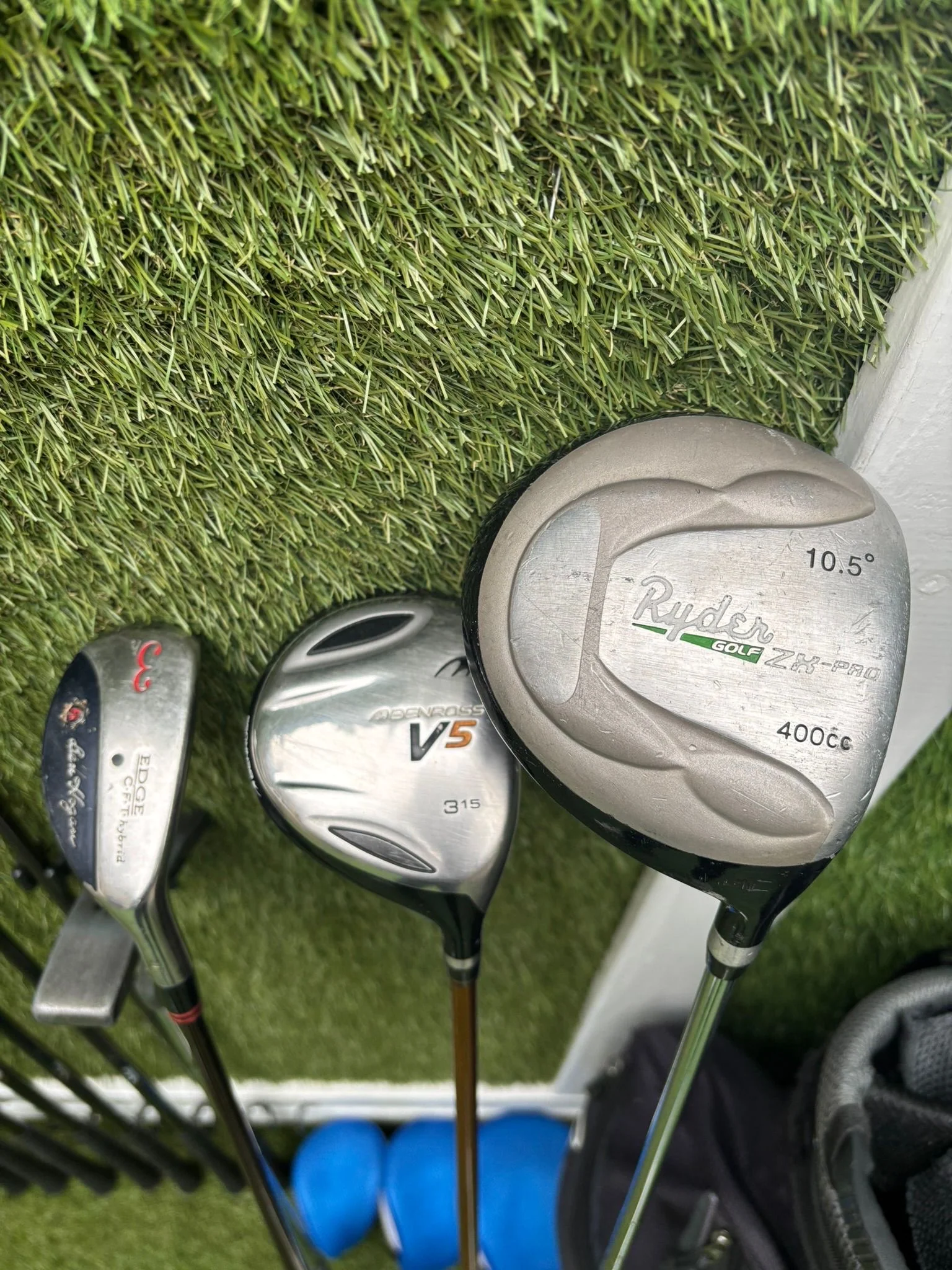 MacGregor VIP Tourney Golf Club Set with Ryder & Adams Woods RH Free Delivery - Image 11
