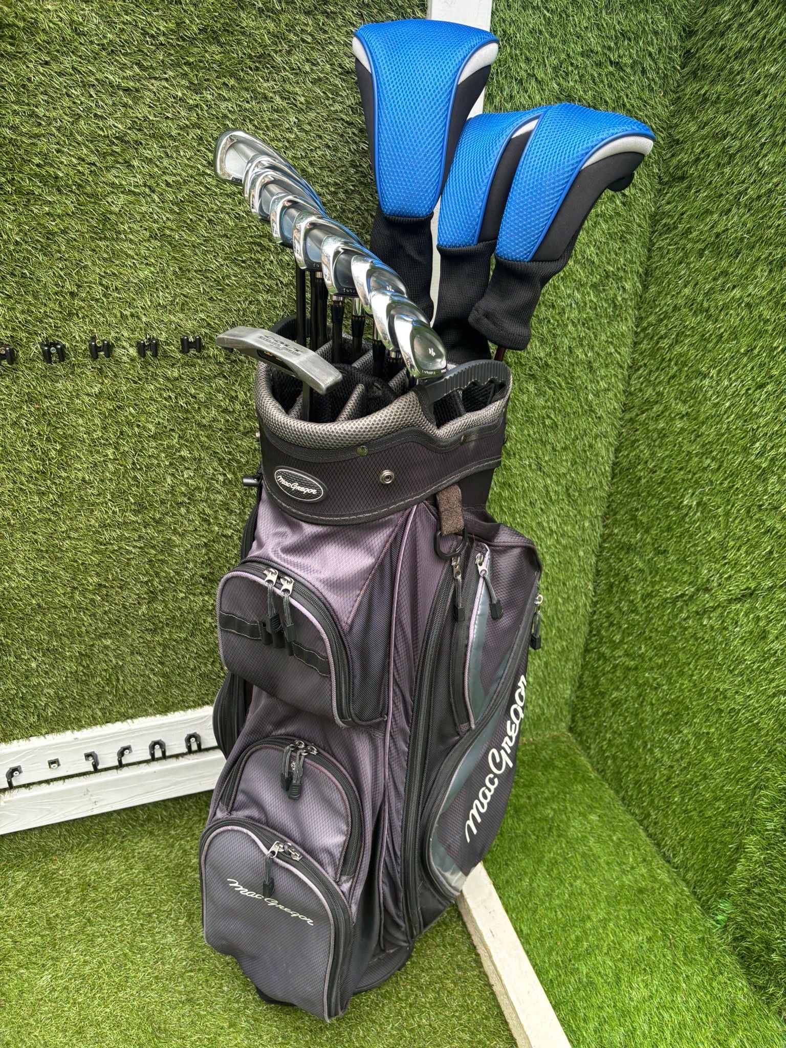 MacGregor VIP Tourney Golf Club Set with Ryder & Adams Woods RH Free Delivery - Image 3