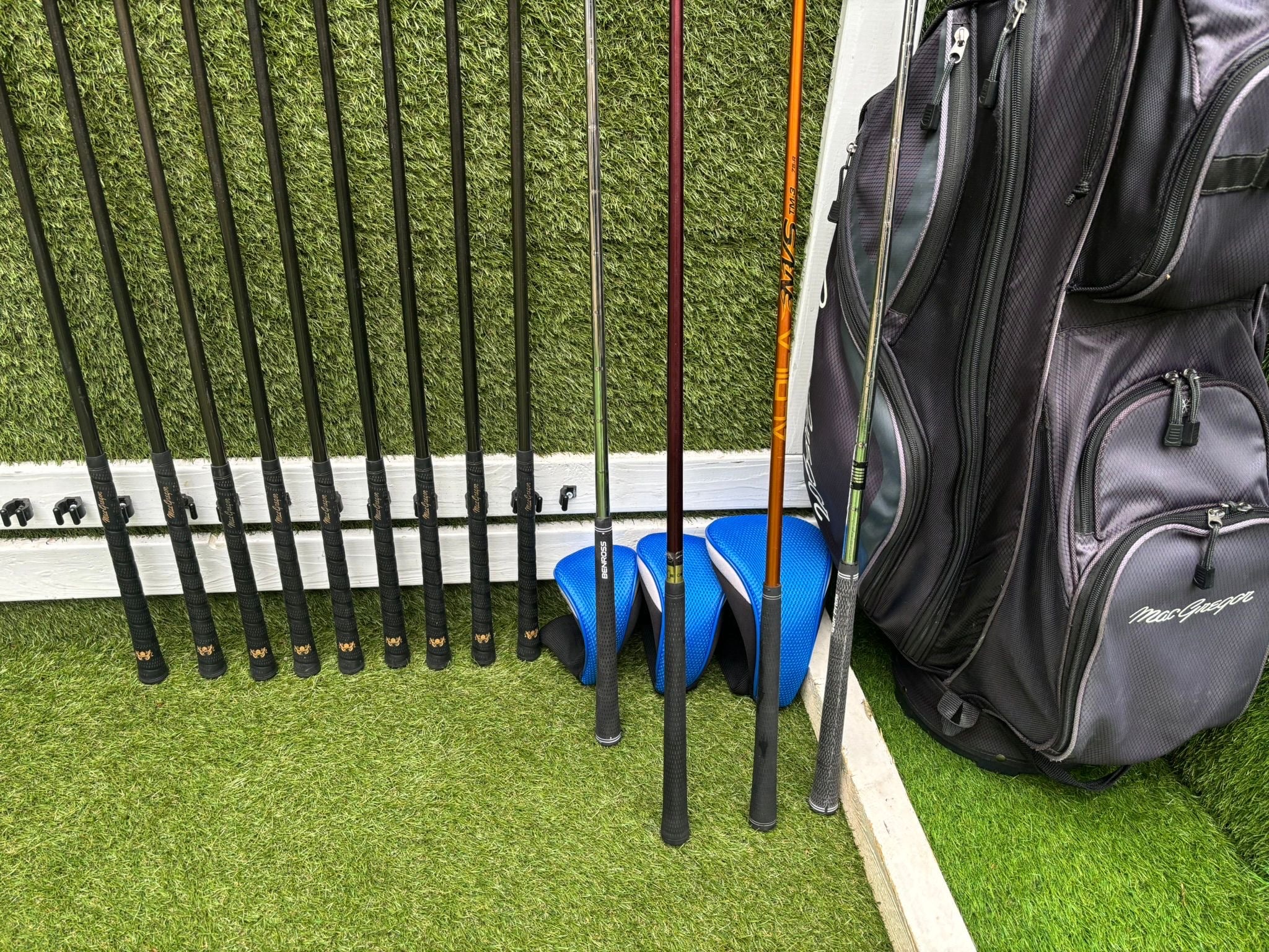 MacGregor VIP Tourney Golf Club Set with Ryder & Adams Woods RH Free Delivery - Image 9