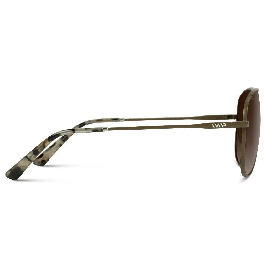 MAXWELL Polarized Unisex Aviator Sunglasses in Woodland by WMP Eyewear - Image 7