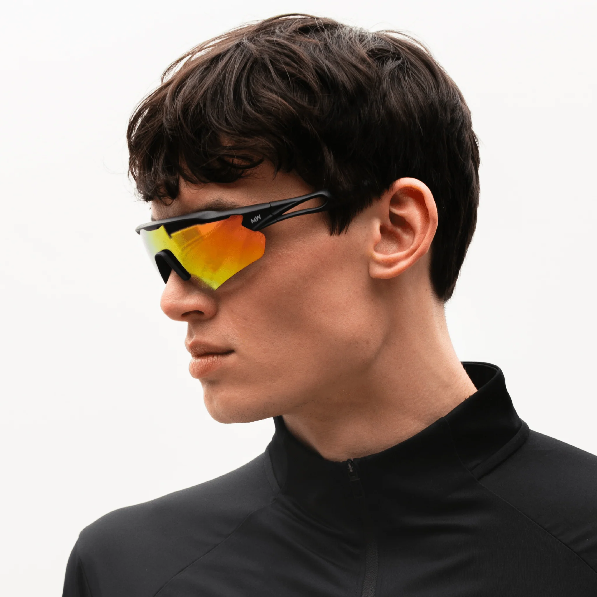 Messy Weekend RAPID Sports Polarised Sunglasses - Black Sunset Running & Biking - Image 2