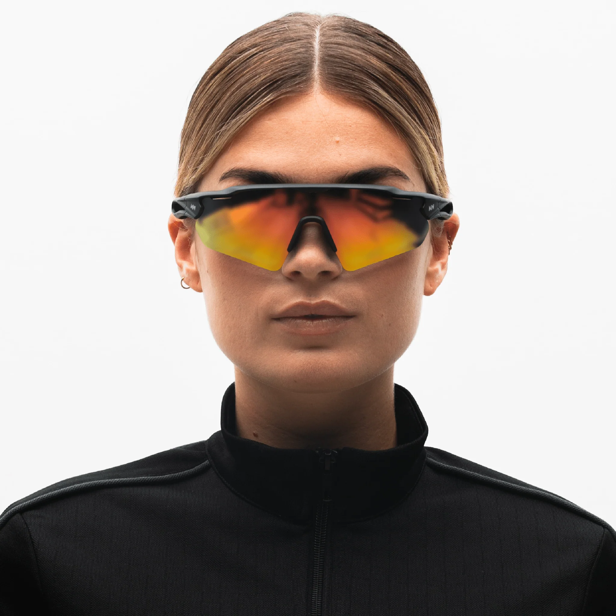 Messy Weekend RAPID Sports Polarised Sunglasses - Black Sunset Running & Biking - Image 3