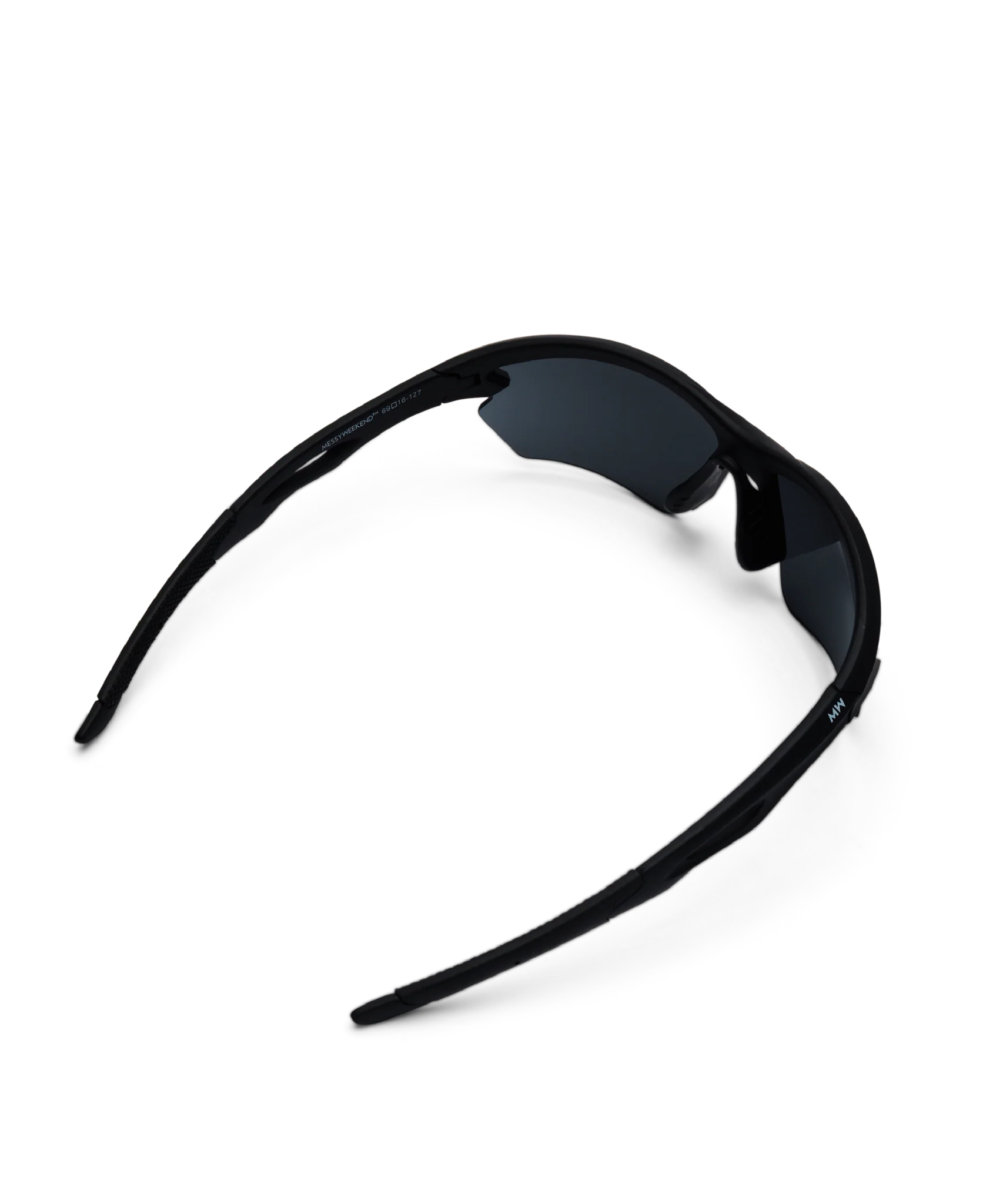 Messy Weekend RATE Sports Sunglasses - Running, Cycling & Hiking Eyewear, Black - Image 5