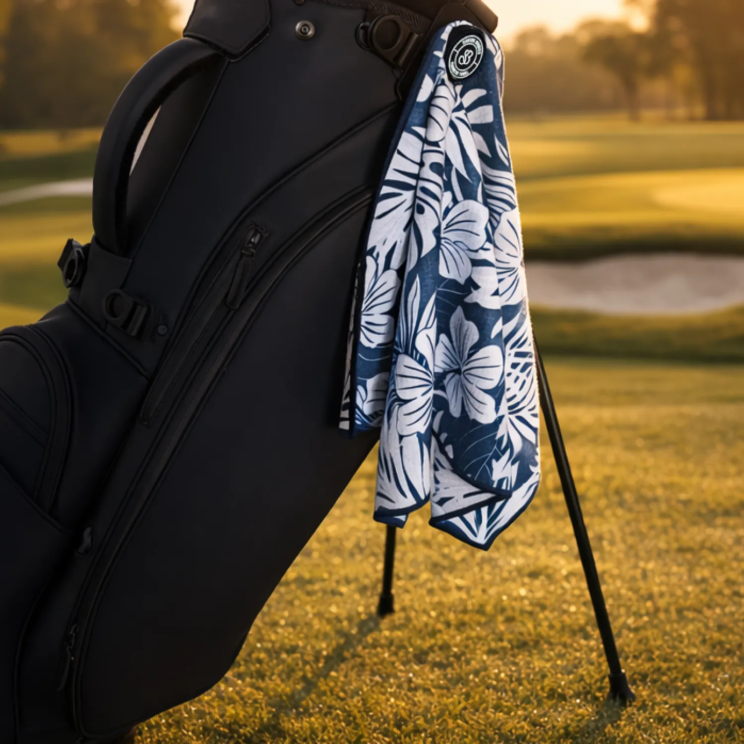 Midnight Magnetic Golf Towel - Image 2