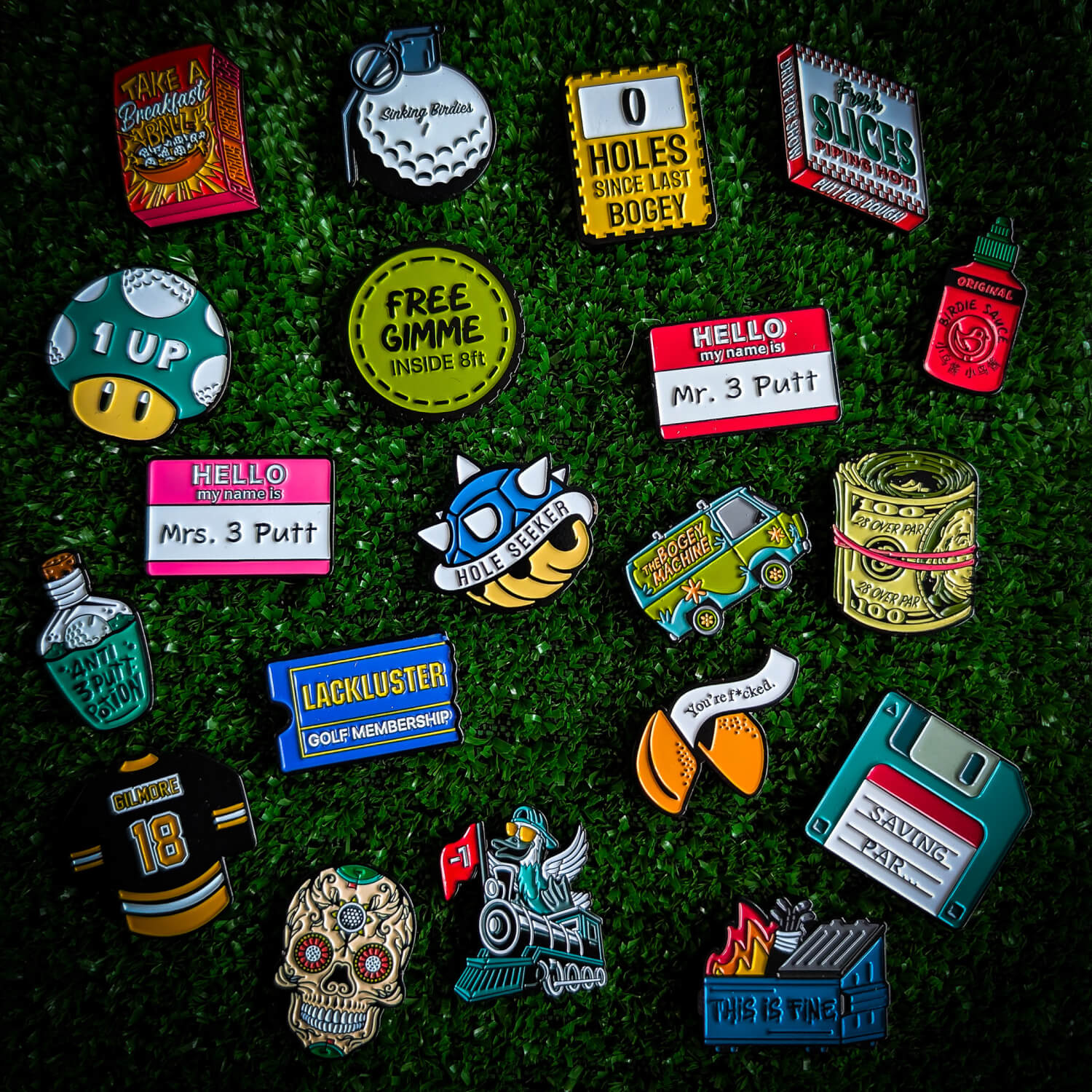 Mrs 3 Putt Golf Ball Marker - Image 4