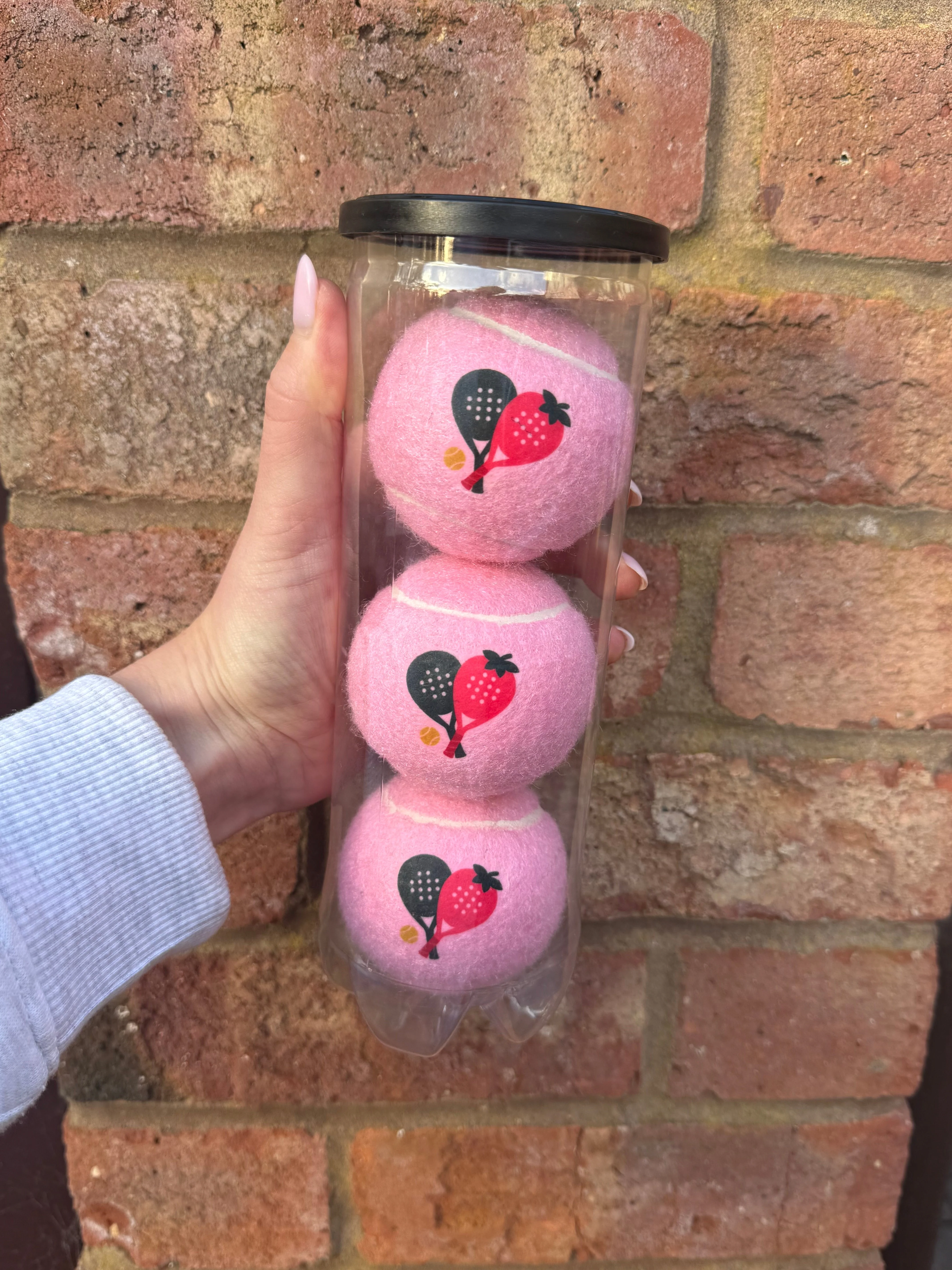 Personalised Pink Padel Balls – Custom Name or Logo - Image 4