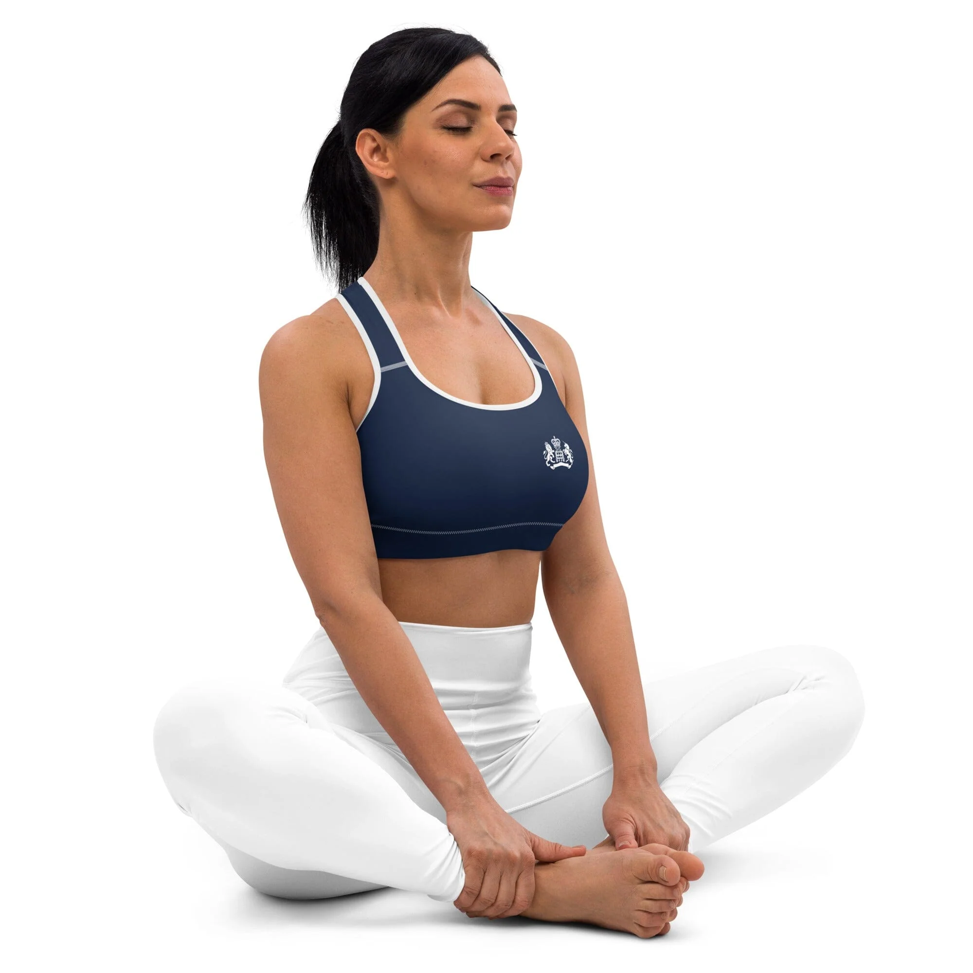 Navy Sports Bra - Image 10