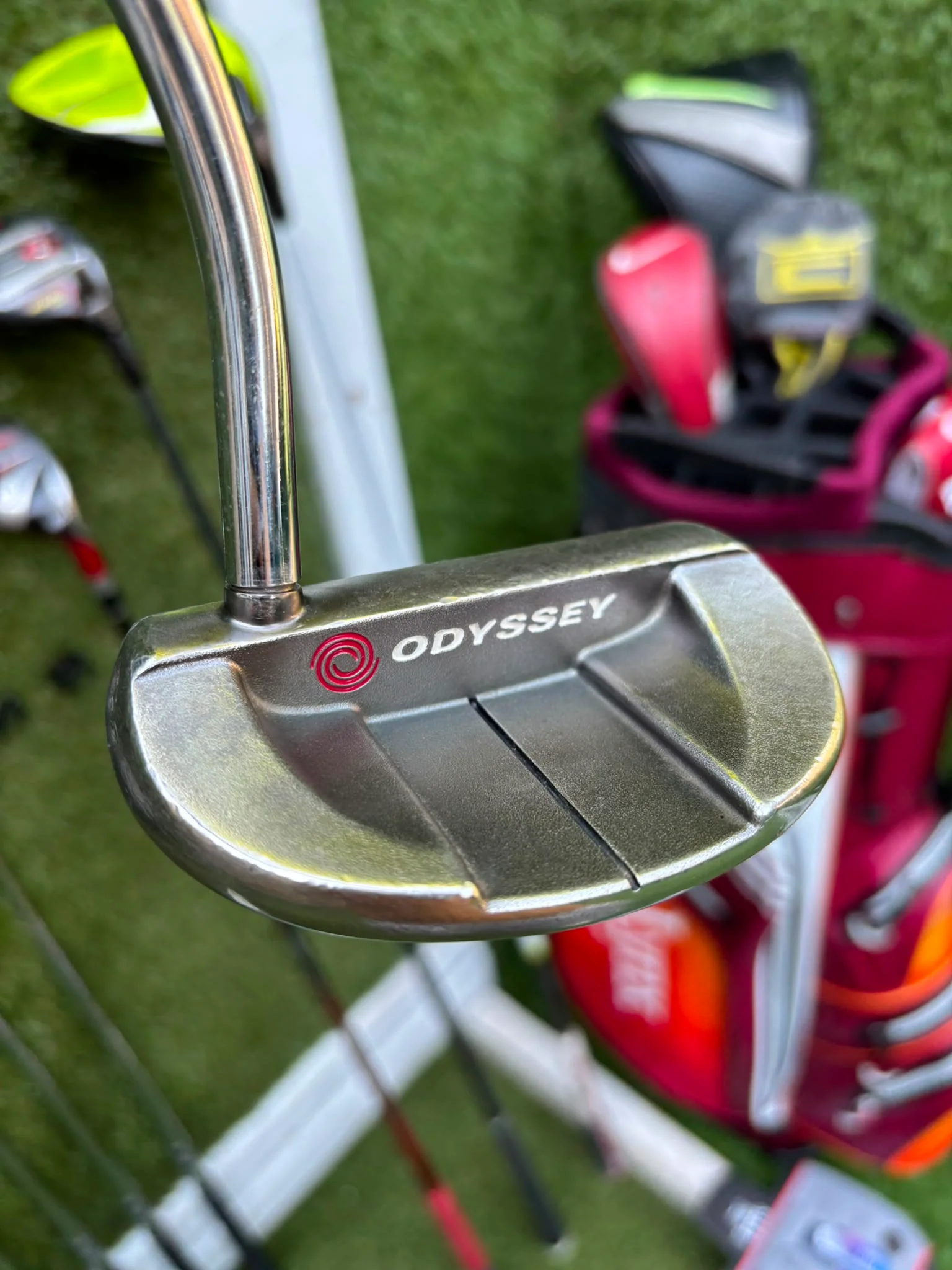Nike Slingshot 4D Irons, Nike Driver, Cobra 4 Wood, Nike VR_S Hybrid, Odyssey Putter, New Lynx Waterproof Cart Bag - Image 18