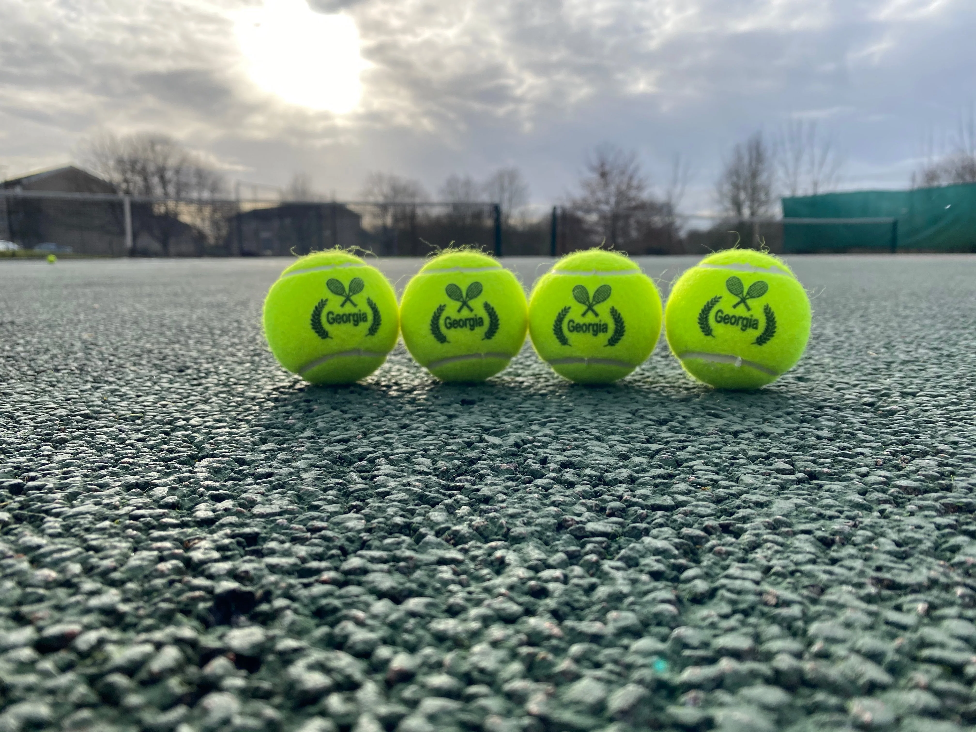 Personalised ITF Approved Adult Tennis Balls – Racket Emblem