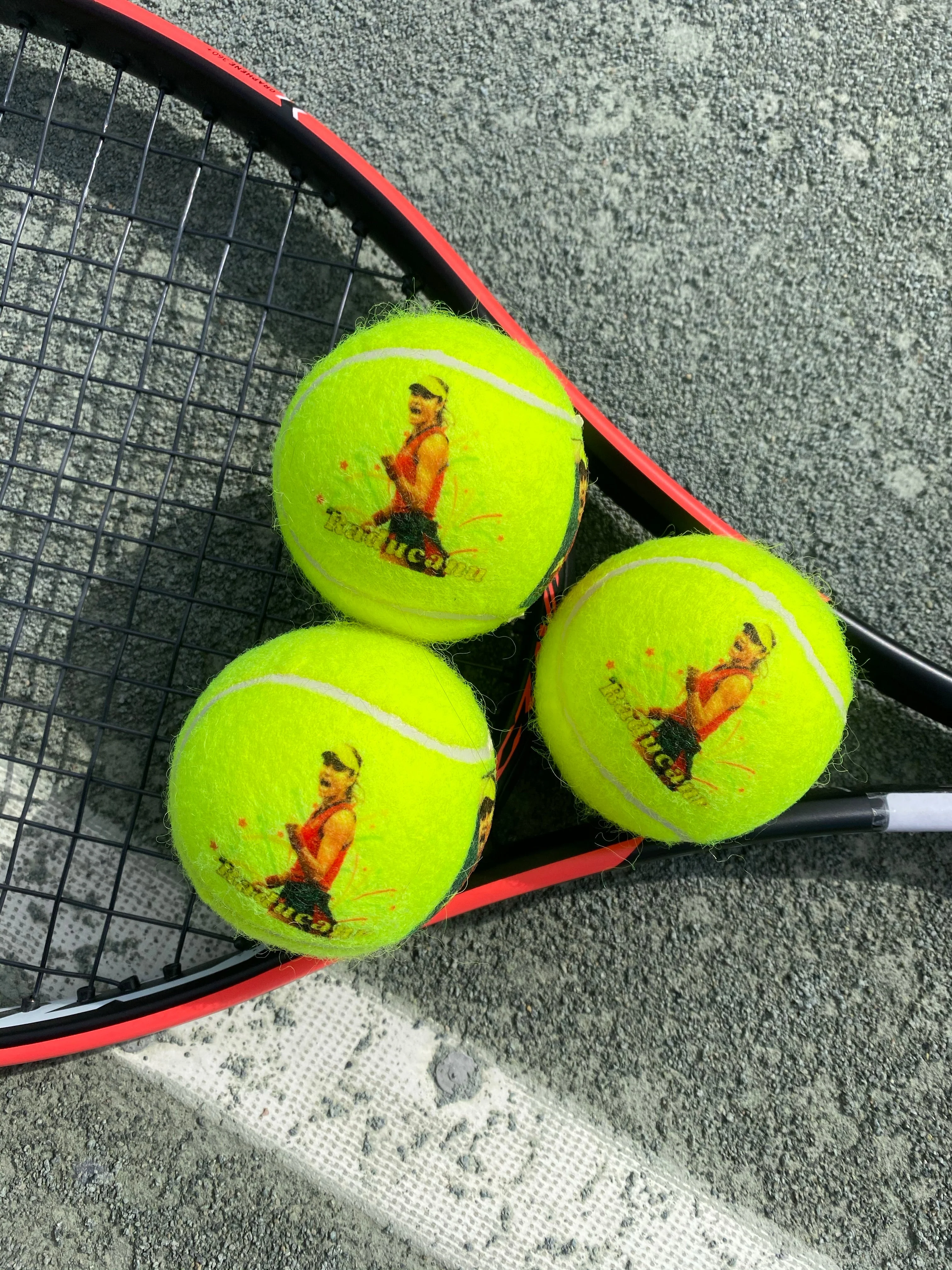 Personalised Adult Tennis Balls – Emma Raducanu Custom Name - Image 2