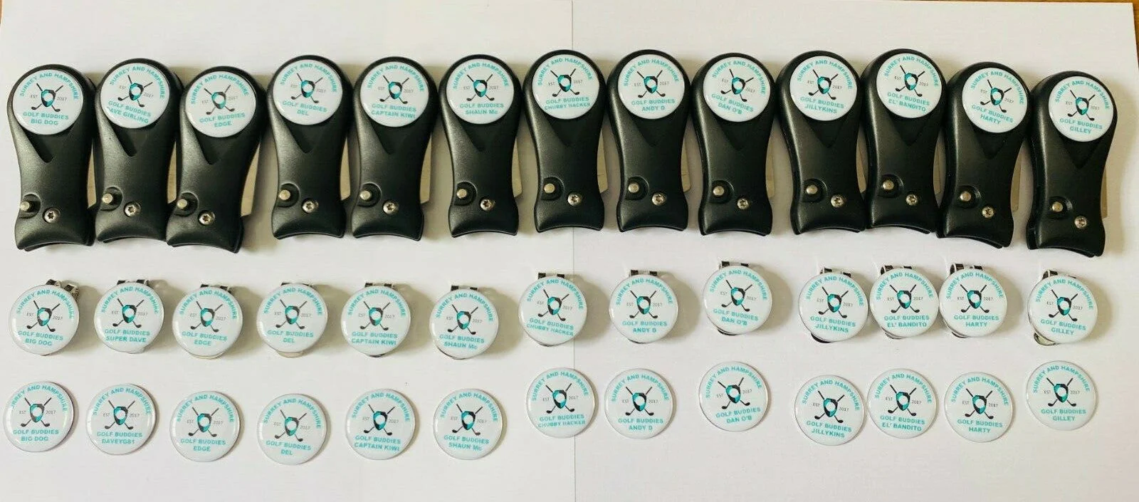 Personalised Golf Ball Markers for Groups & Society Events - Image 7