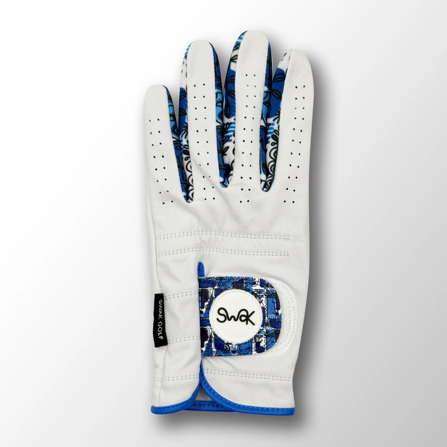Cabretta Leather Golf Glove Abstract Art for Men & Women - Image 6