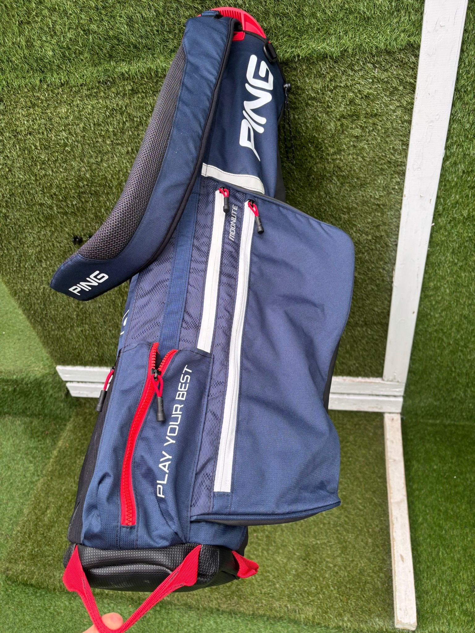 PING Moonlite Lightweight Carry / Pencil Golf Bag - Image 4