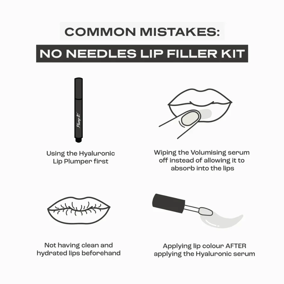 Needle-Free Lip Plumper Kit with Hyaluronic Acid, 2x3ml - Image 4
