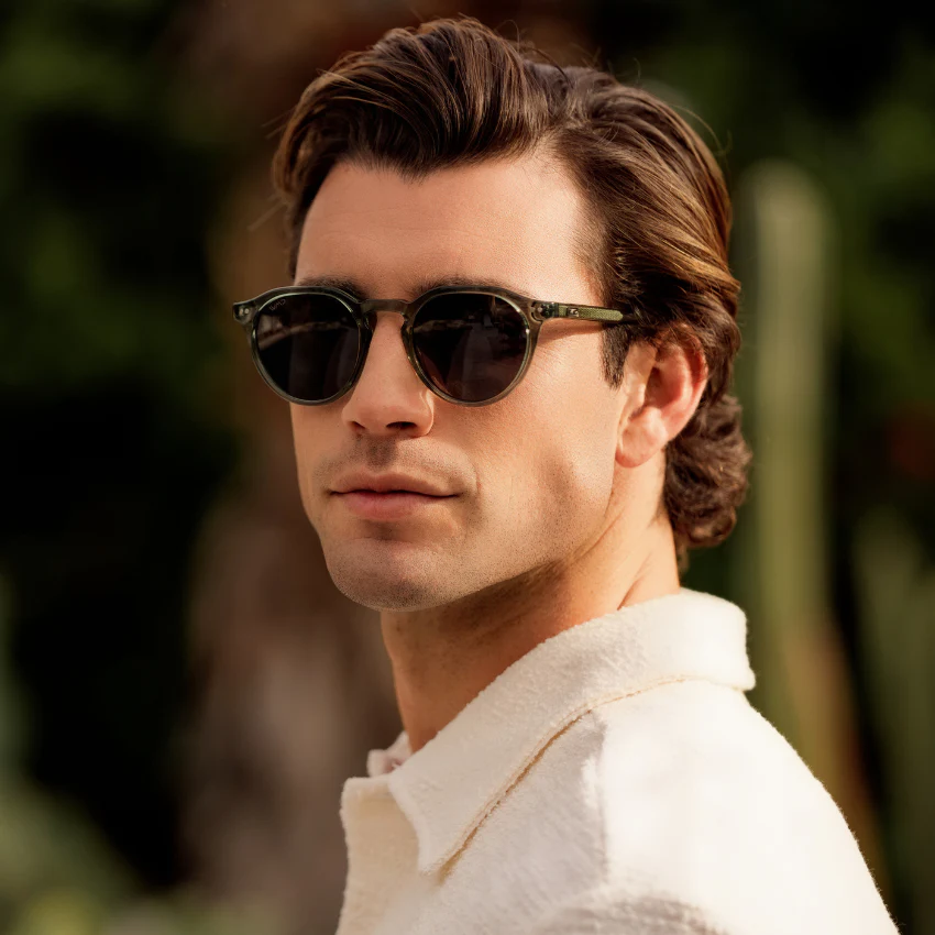 WMP Men's Polarized Acetate Square Sunglasses UV400 - Image 2