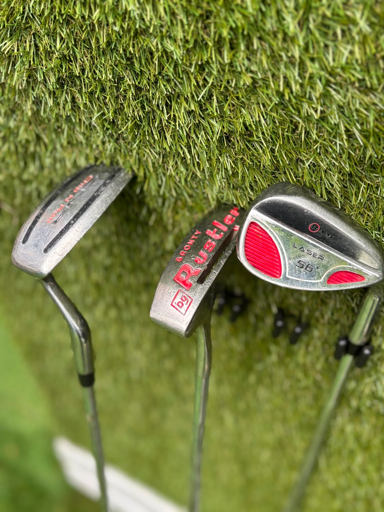 RAM Laser Hybrid Iron Set with GX7 Driver Wood, Steelhead Plus Woods & Powakaddy Bag - Image 21