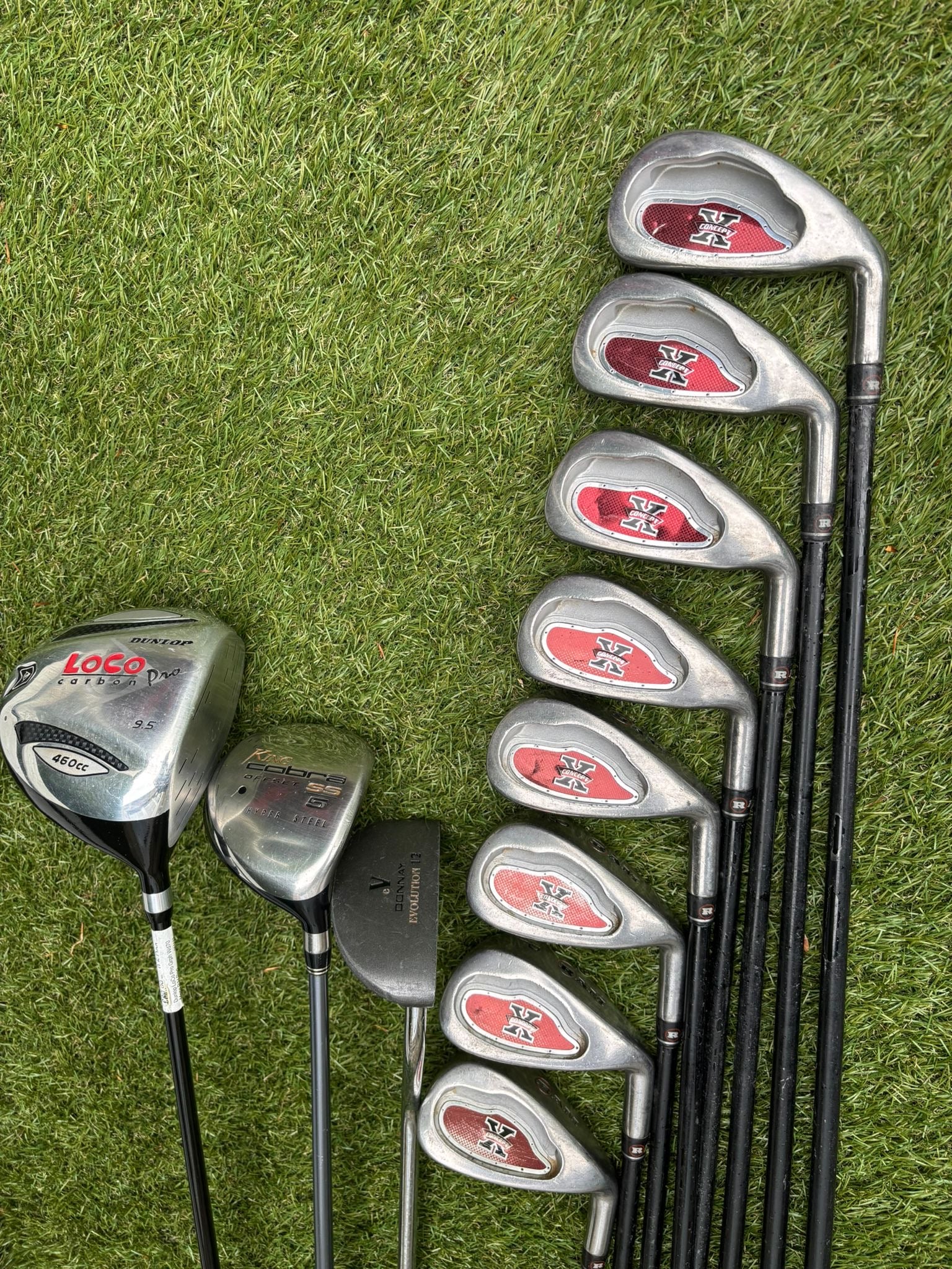 RAM X Concept Graphite Irons, Cobra SS 5 Wood & Dunlop Stand Bag Golf Set - Image 28