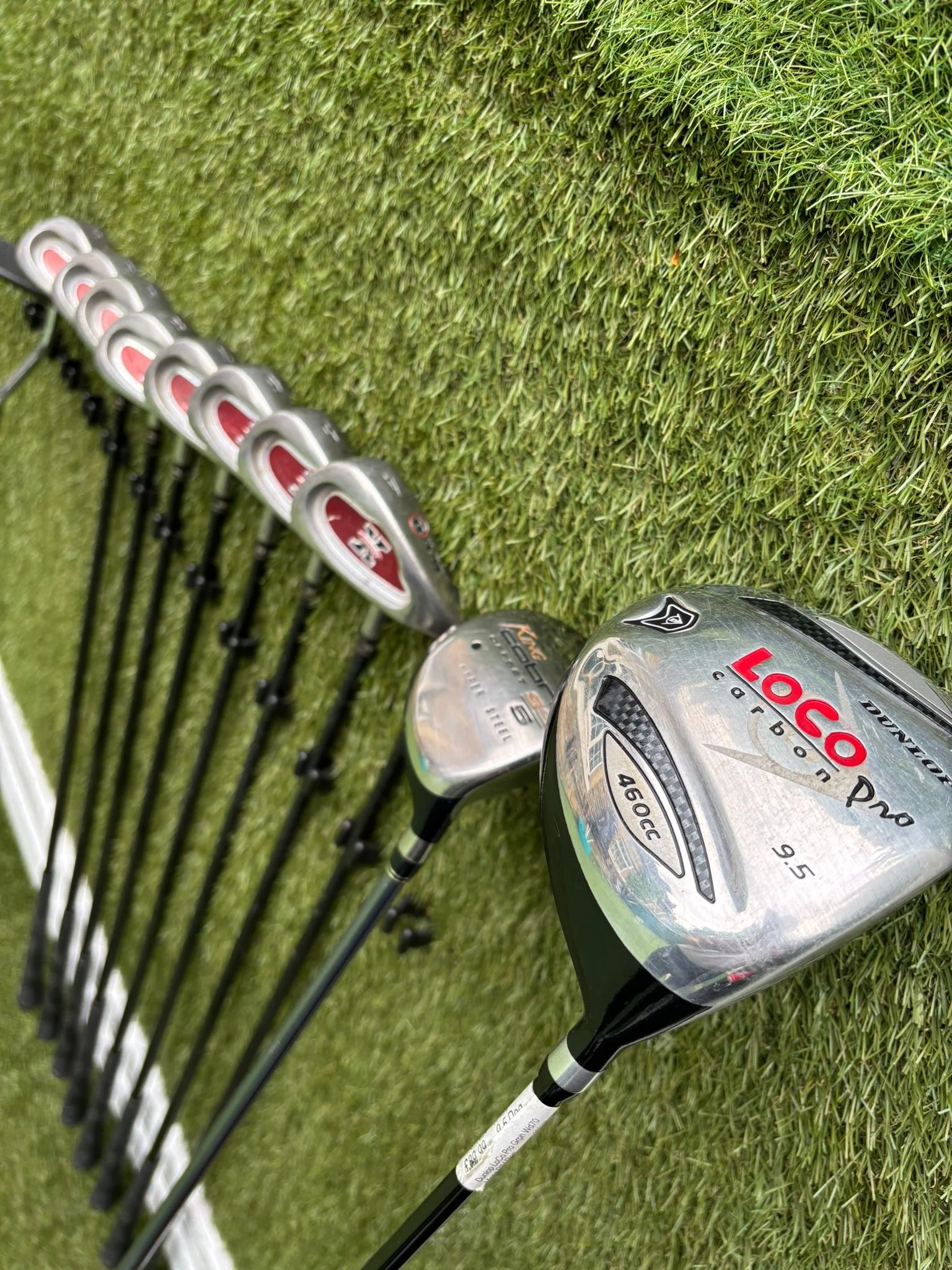 RAM X Concept Graphite Irons, Cobra SS 5 Wood & Dunlop Stand Bag Golf Set - Image 6