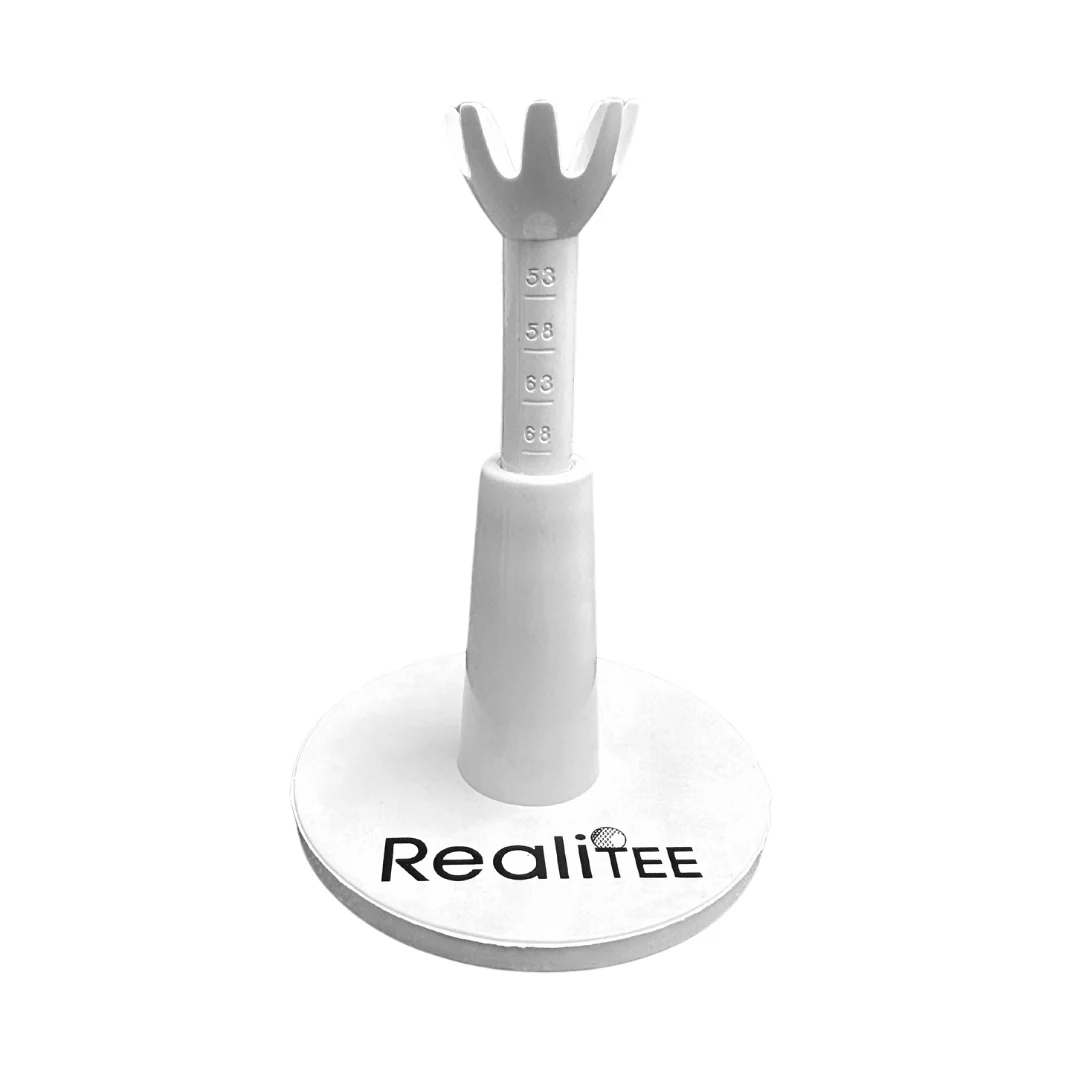 Realitee Adjustable Rubber Driving Range Golf Tee