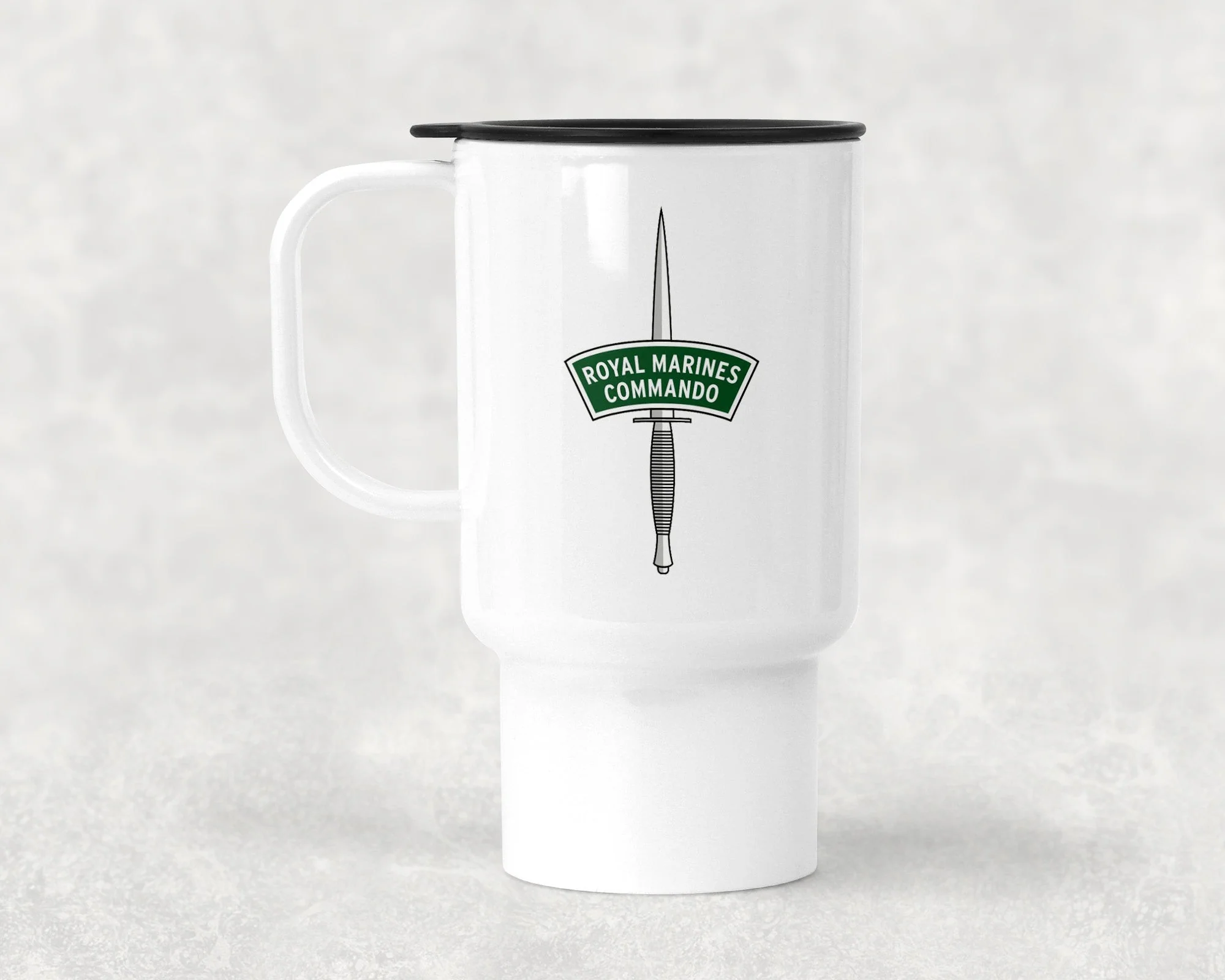 Royal Marines Commando Dagger Military 14oz Travel Mug
