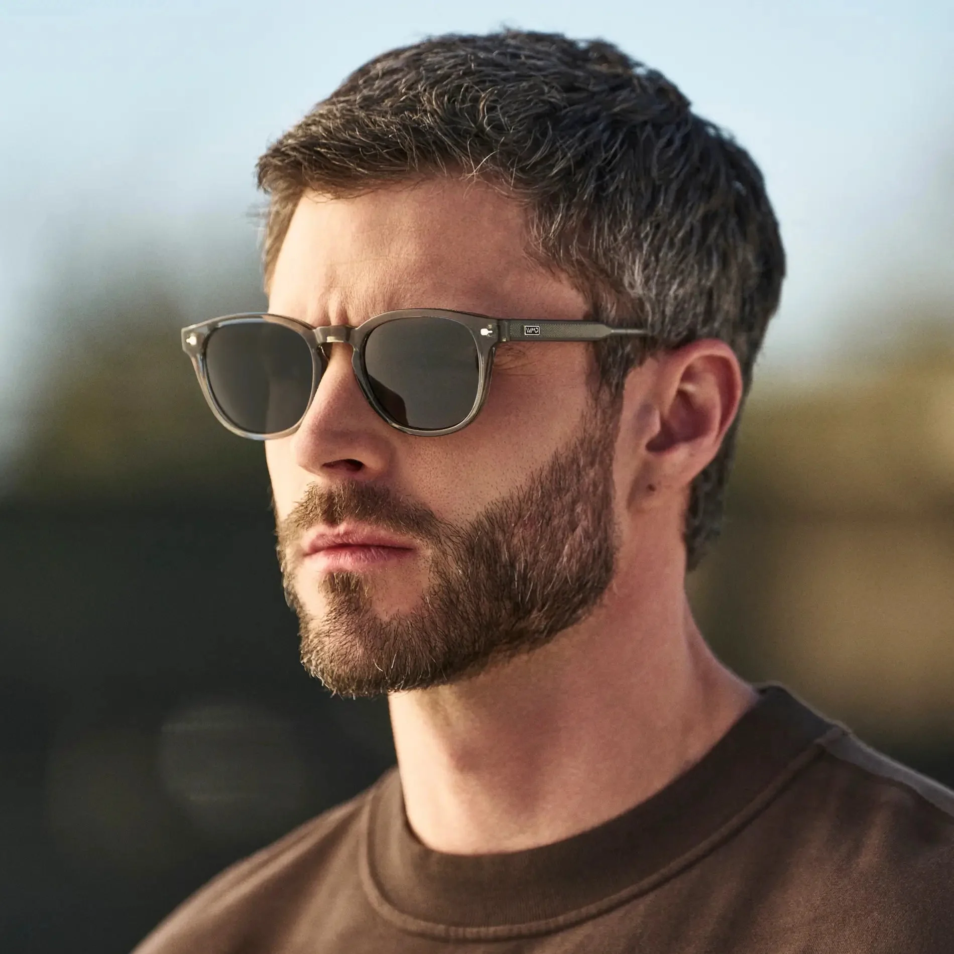 SCOUT Men's Polarised Tennis & Padel Sunglasses - Sage Green l WMP Eyewear - Image 2
