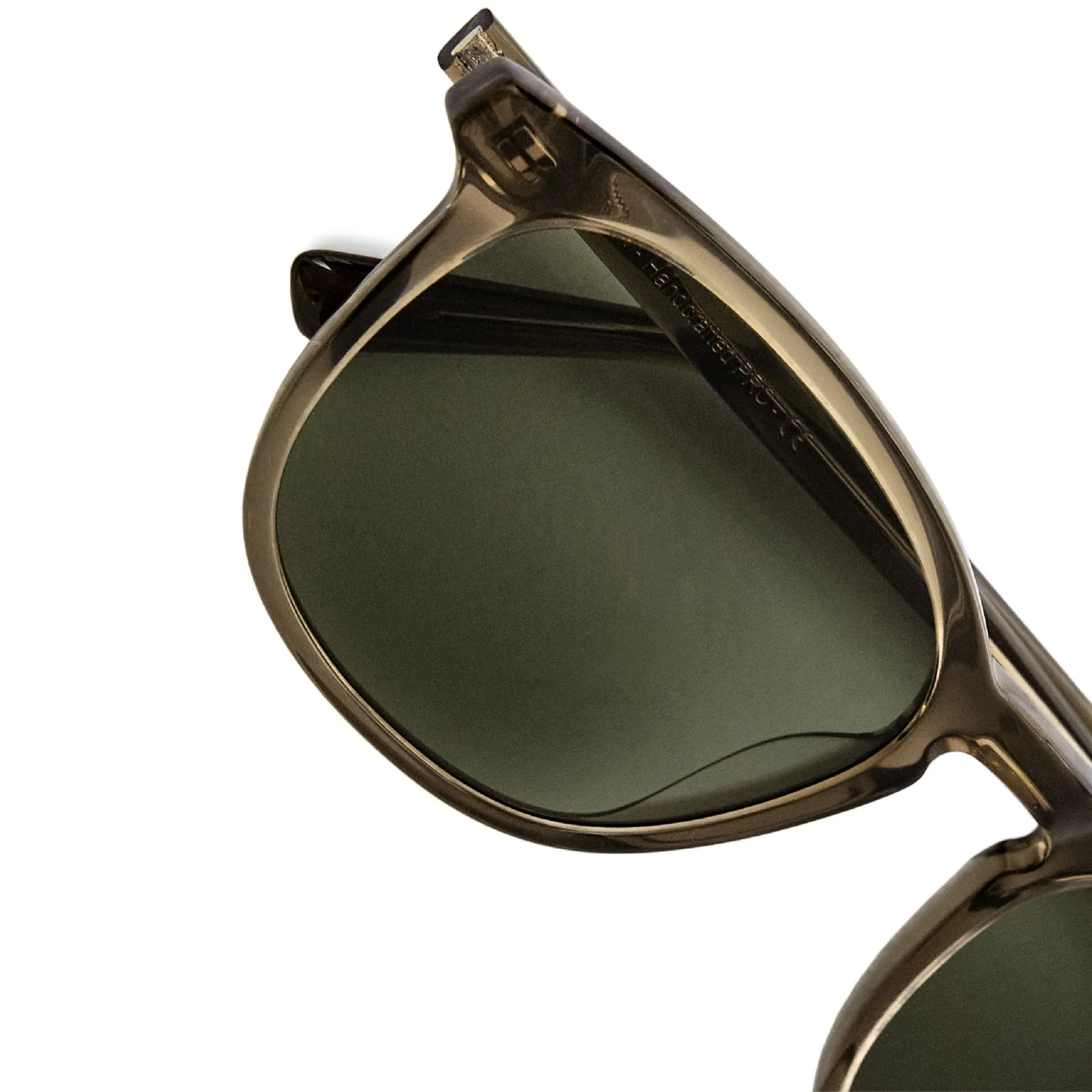 Green Acetate Sunglasses – Large Fit, 100% UV, Unisex Messy Weekend - Image 5