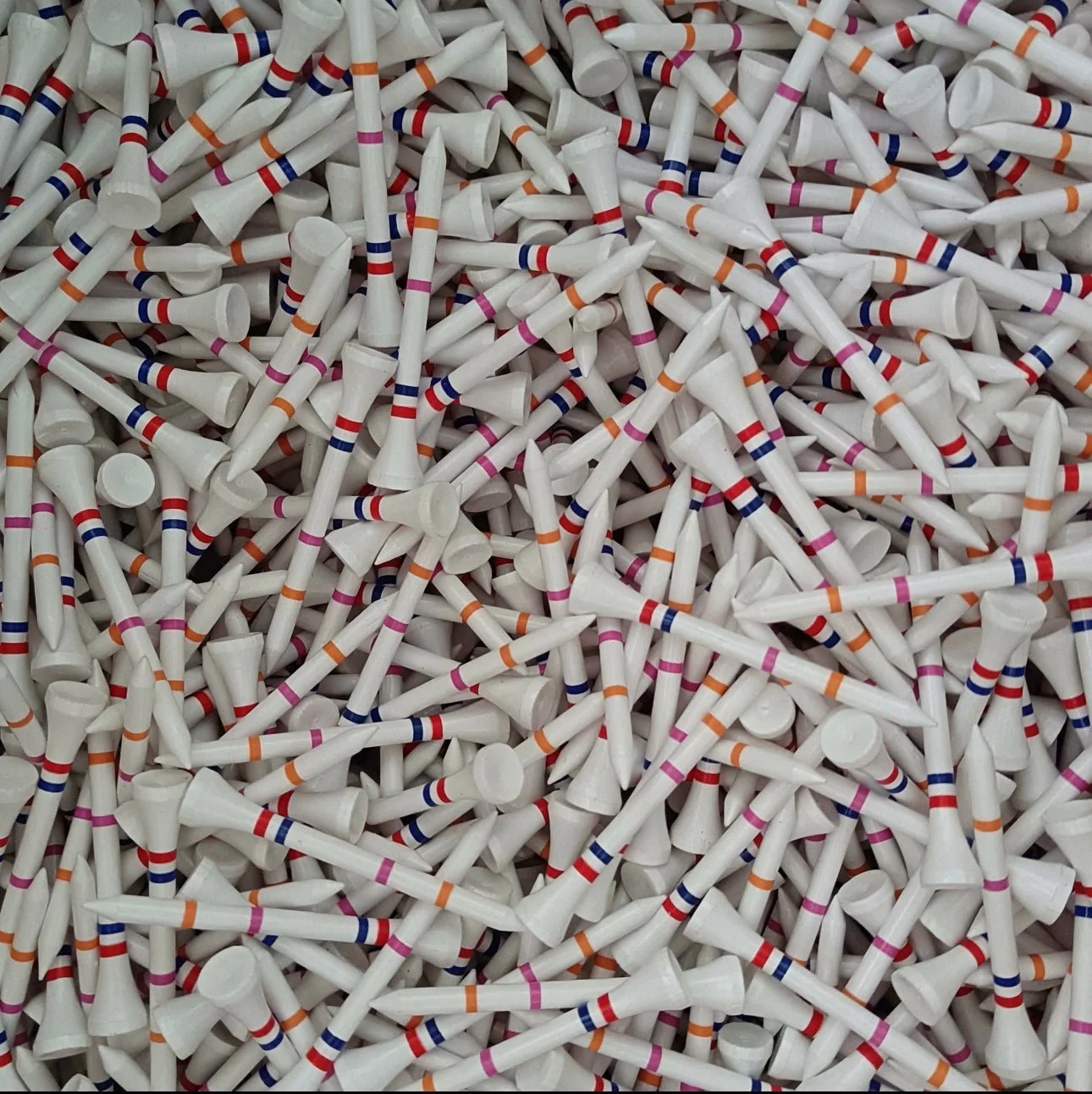70mm Bamboo Golf Tees Bundle – Height Markers, 250 Pack - Image 3