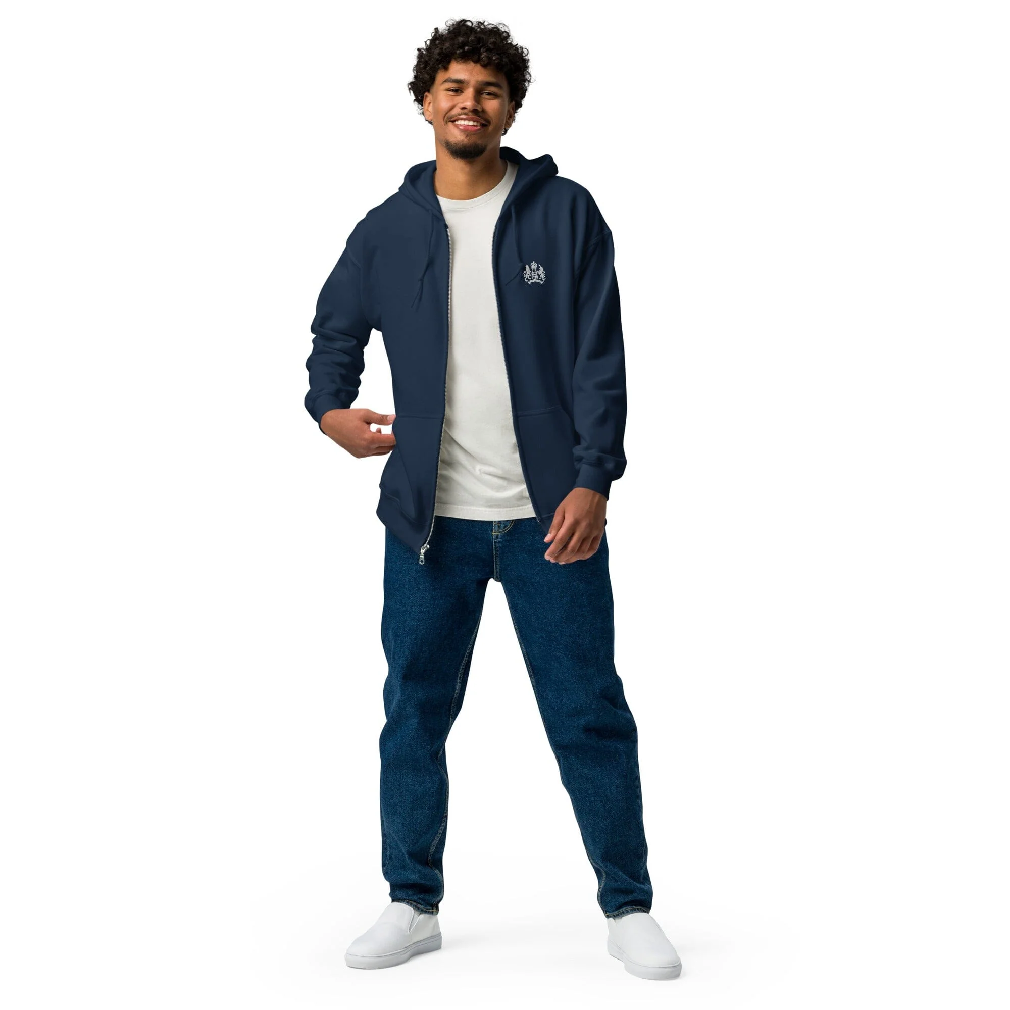 SIS Heavy Blend Zip Hoodie - Image 2