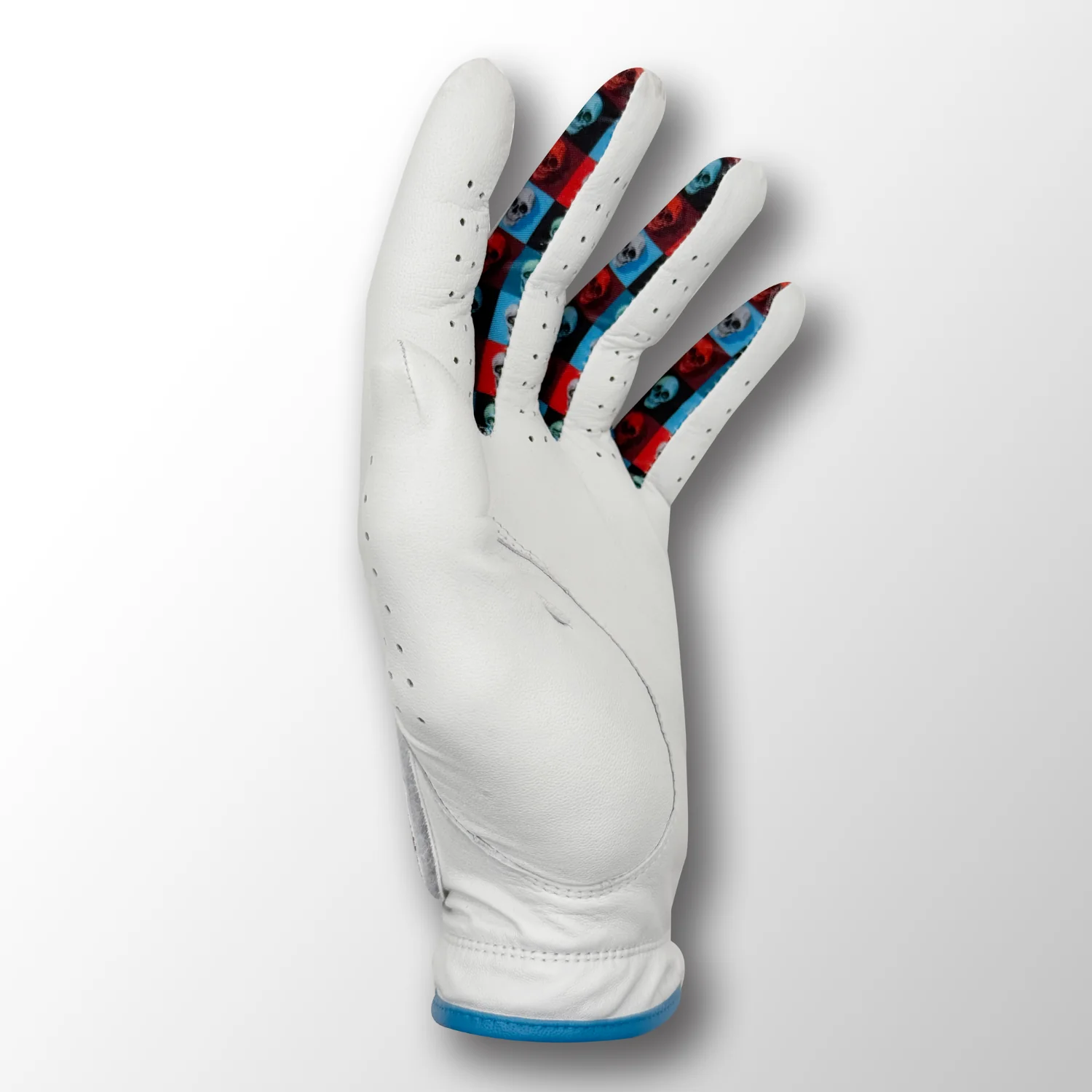SWAK Skulls Golf Glove Cabretta Leather Edgy Design - Image 2