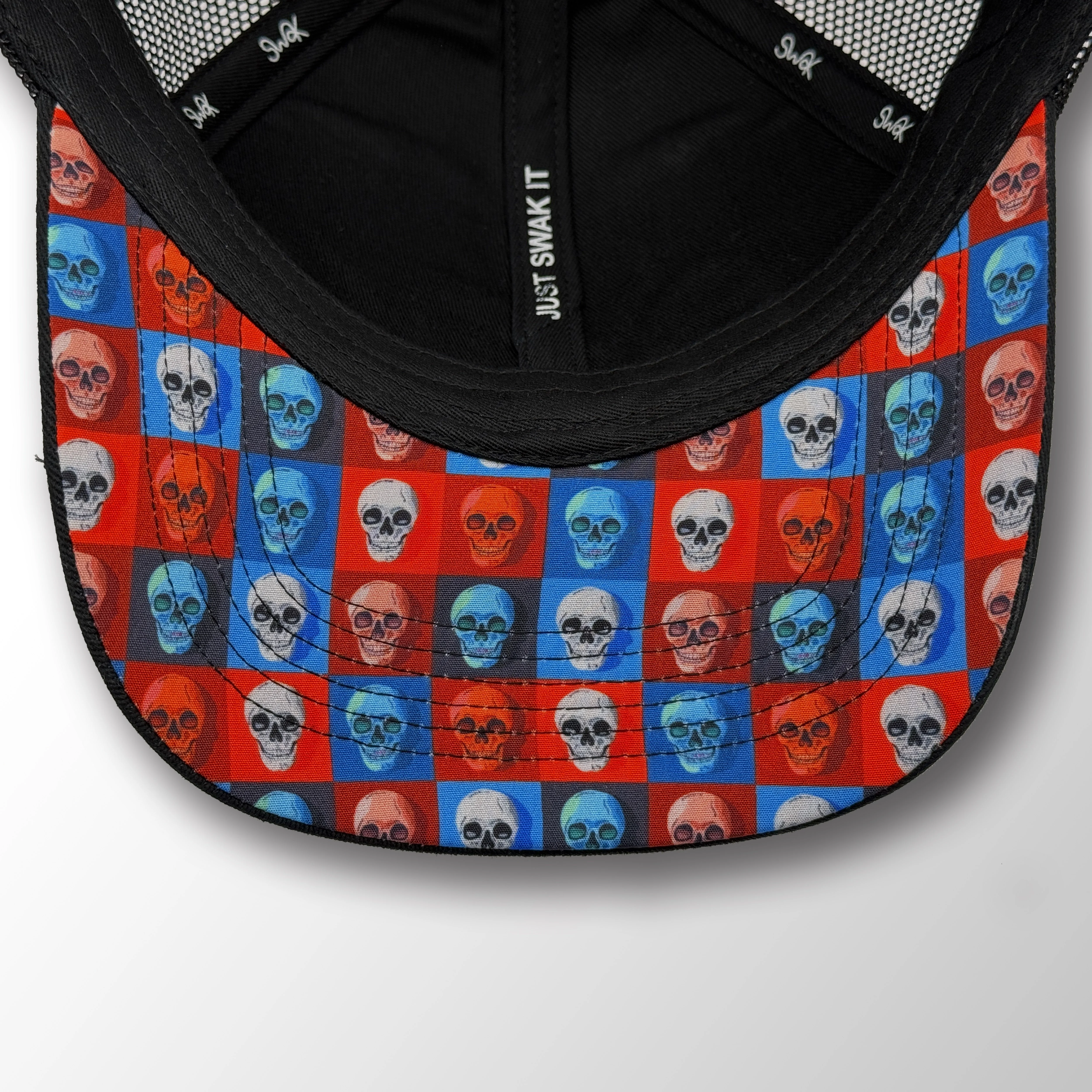 SWAK Cotton Skull-Print Baseball Cap, Breathable, Lightweight - Image 7
