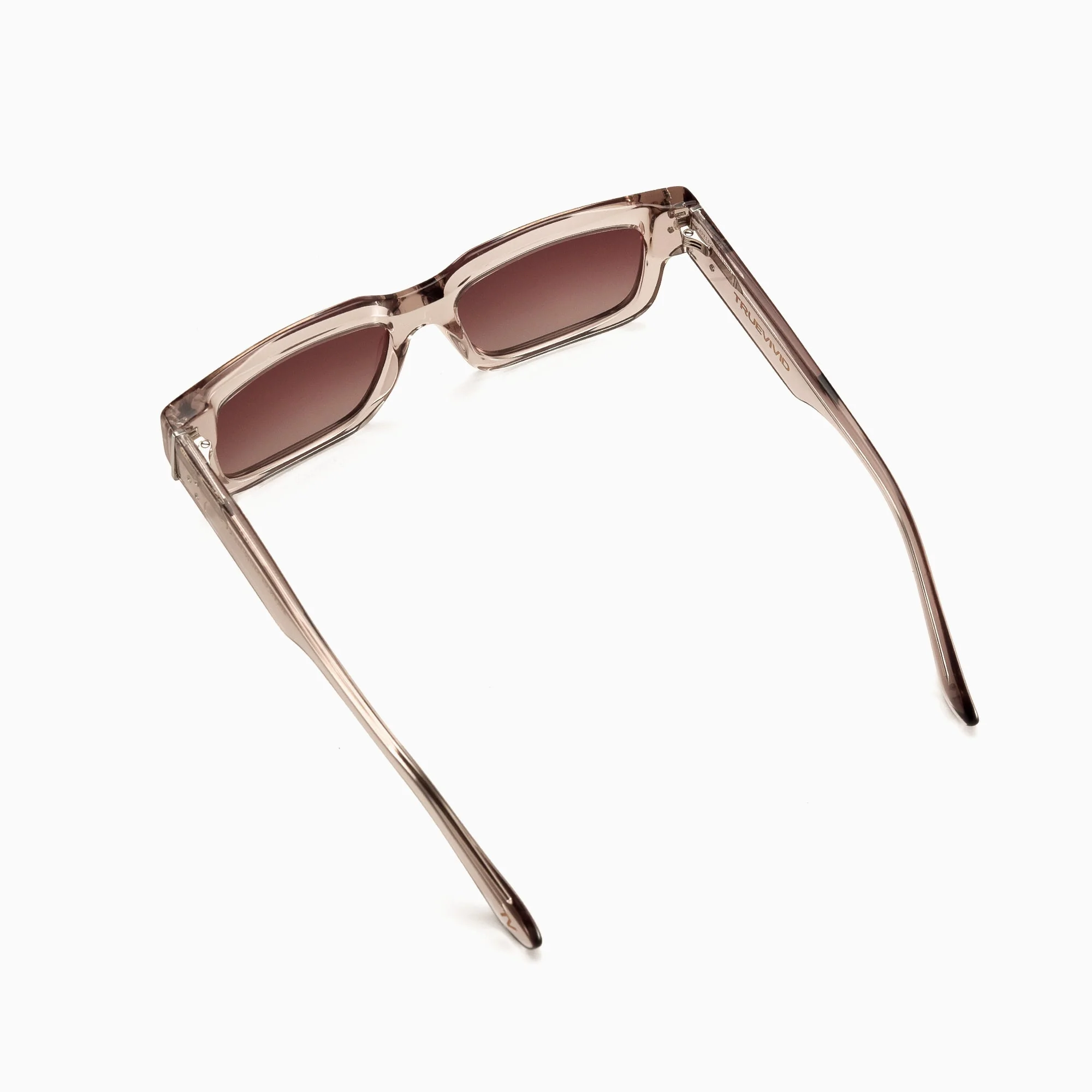 TrueVivid SOLEN Polarised Sunglasses Unisex Beige Crystal - Image 4