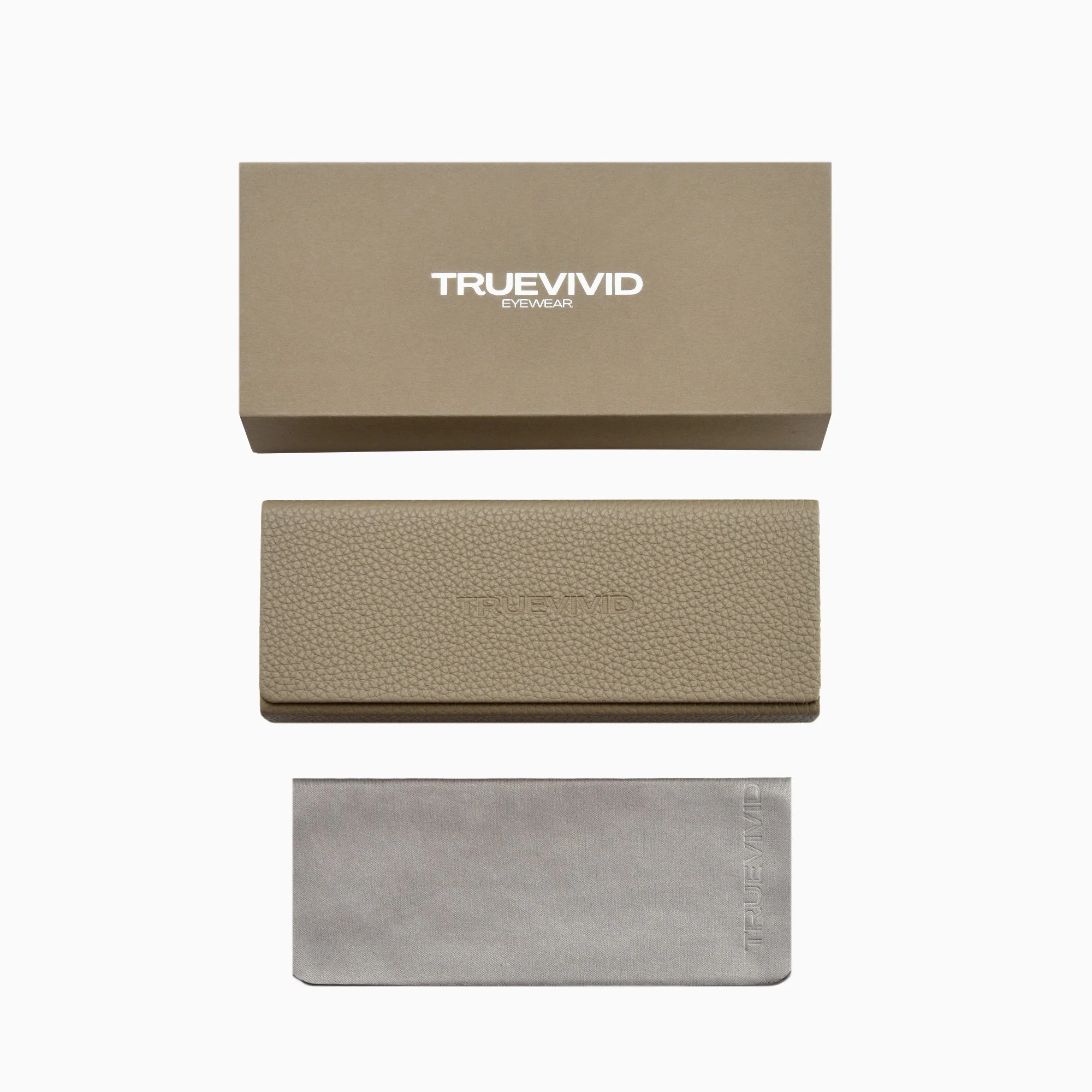 TrueVivid SOLEN Polarised Sunglasses Unisex Beige Crystal - Image 5