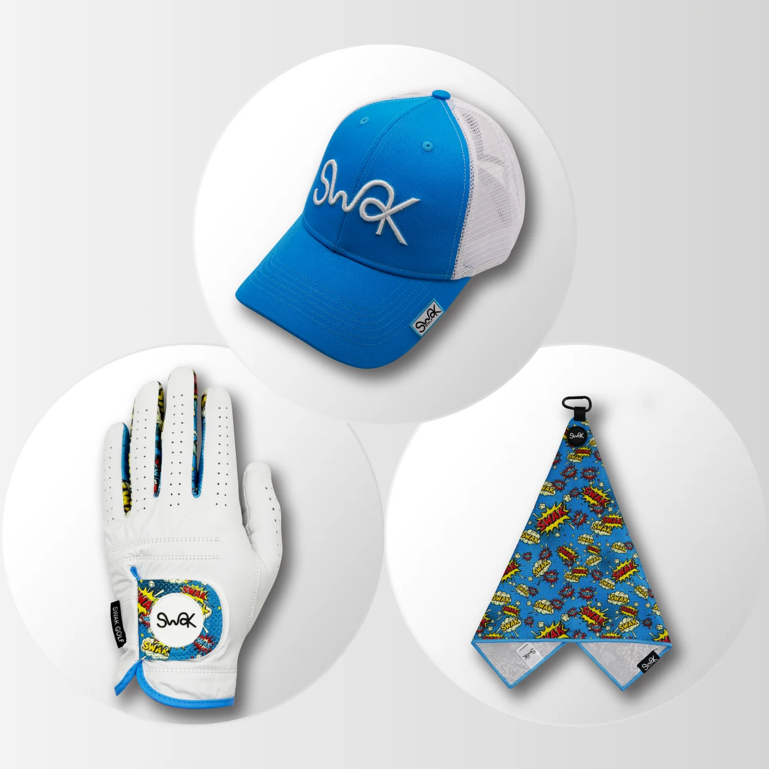 Cartoon-Inspired Hat, Glove & Towel Gift Bundle