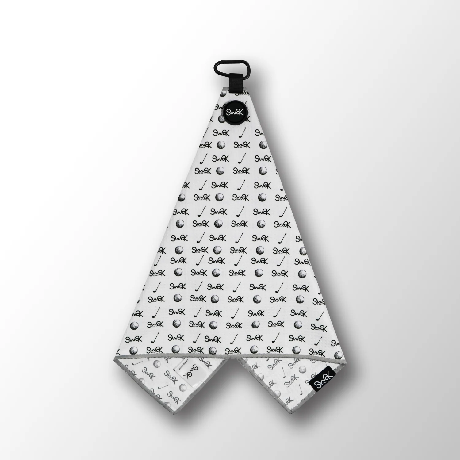 SWAK Magnetic Golf Towel – Microfiber Waffle, Quick-Dry 40x60cm - Image 3