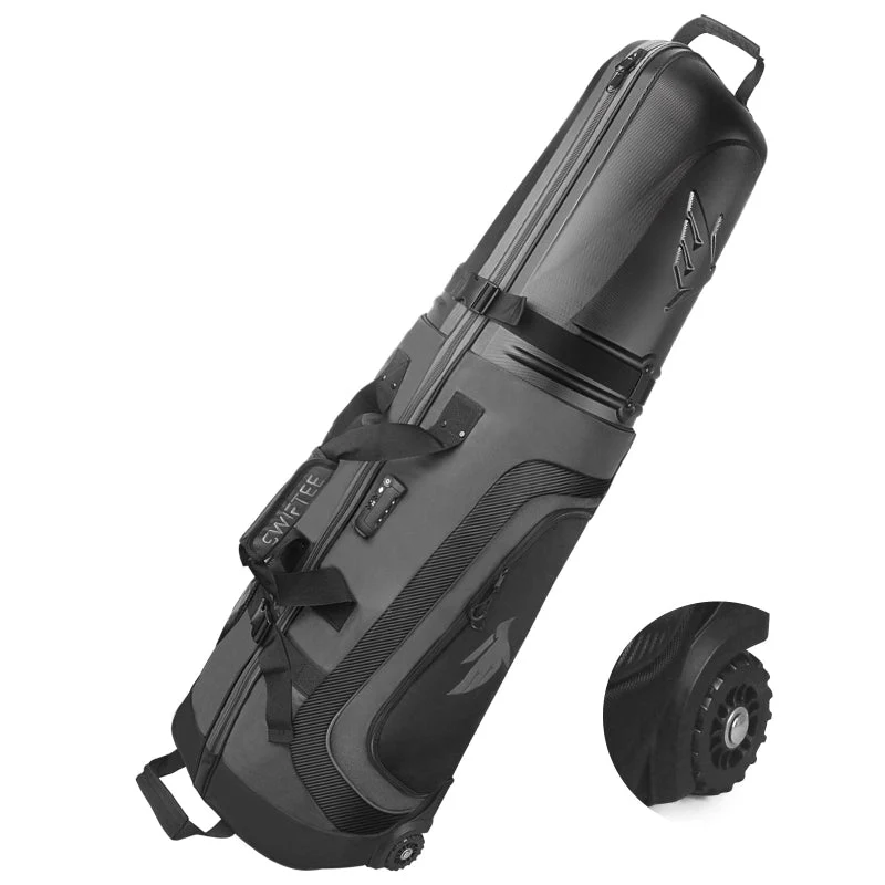 SWIFTEE Premium Golf Travel Bag with Hard Case Top & TSA Lock – Maximum Club Protection - Image 10