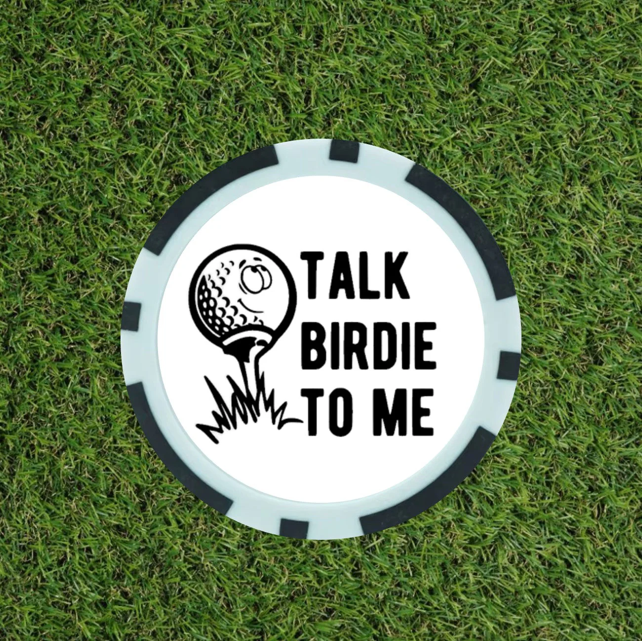 Talk birdie To Me   - Golf Poker Chip - Funny - UK Seller