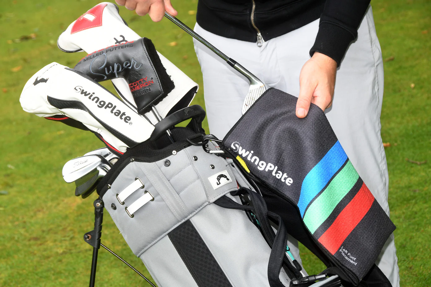 Stance Towel Golf Training Aid – Alignment & Setup Trainer - Image 5