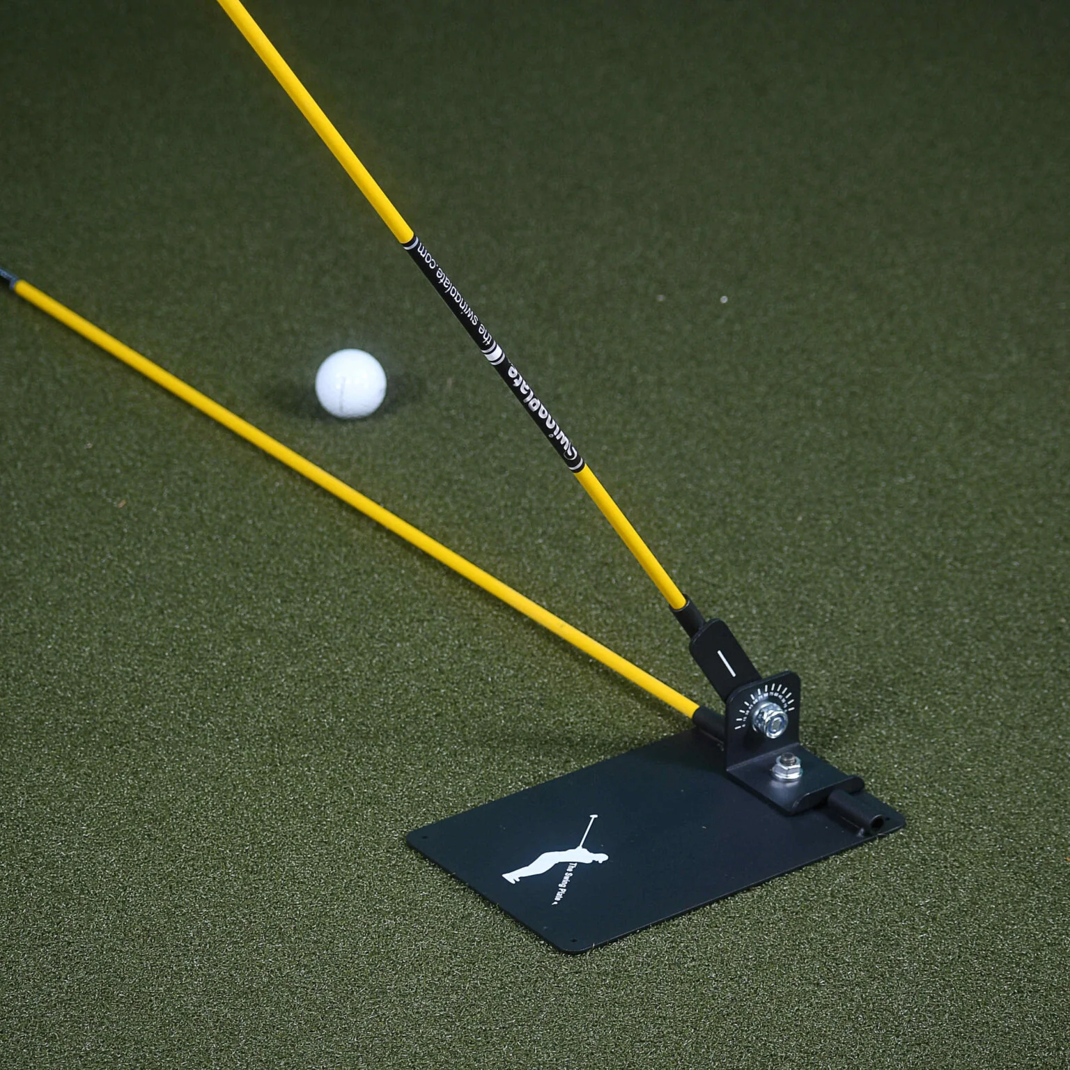 The Swing Plate® Golf Swing Trainer with Alignment Stick - Image 3