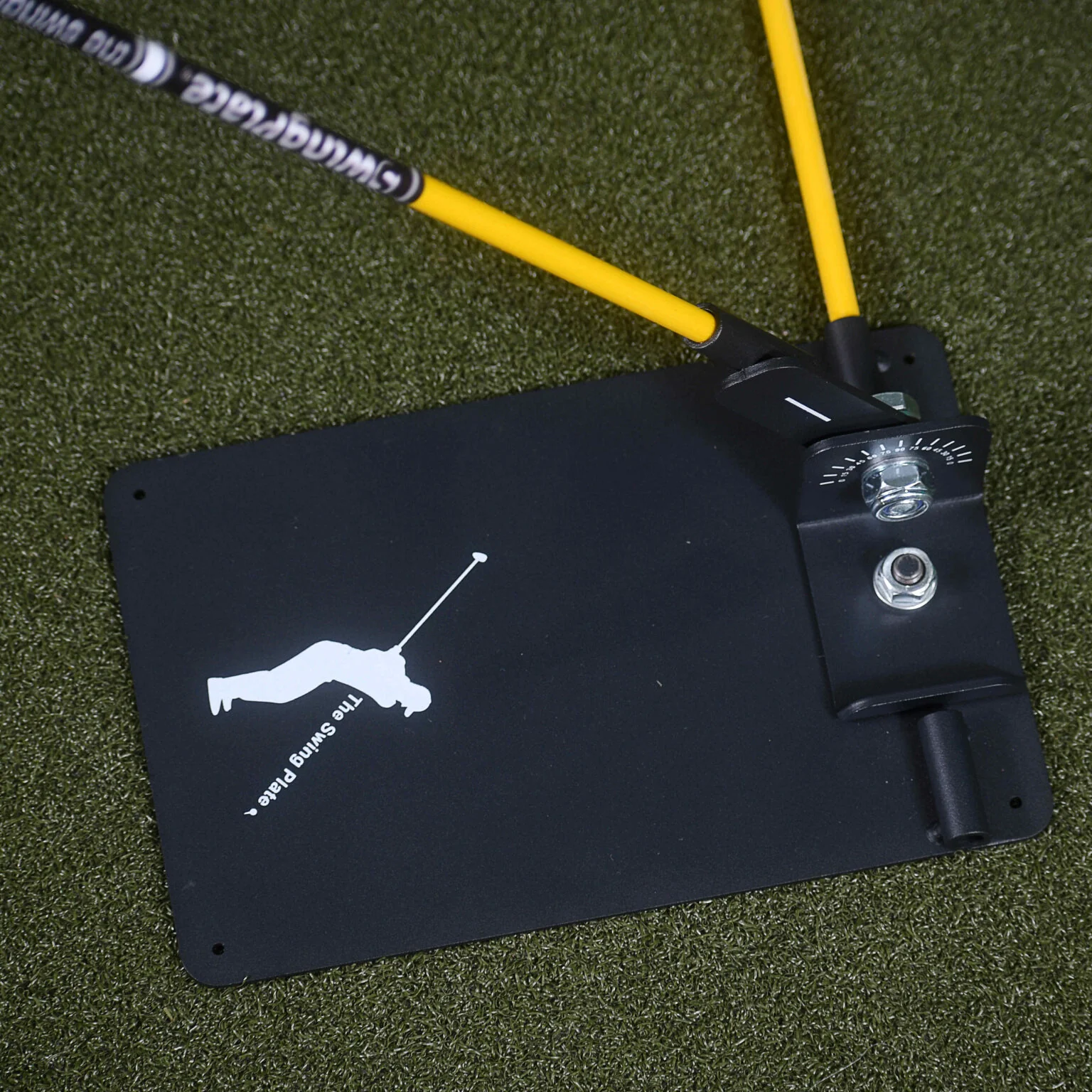 The Swing Plate® Golf Swing Trainer with Alignment Stick - Image 4