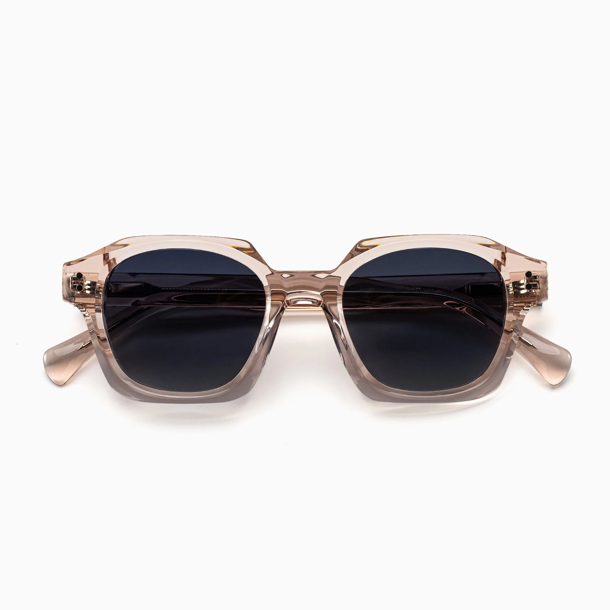 THEO Polarised Sunglasses Beige Crystal Unisex TrueVivid