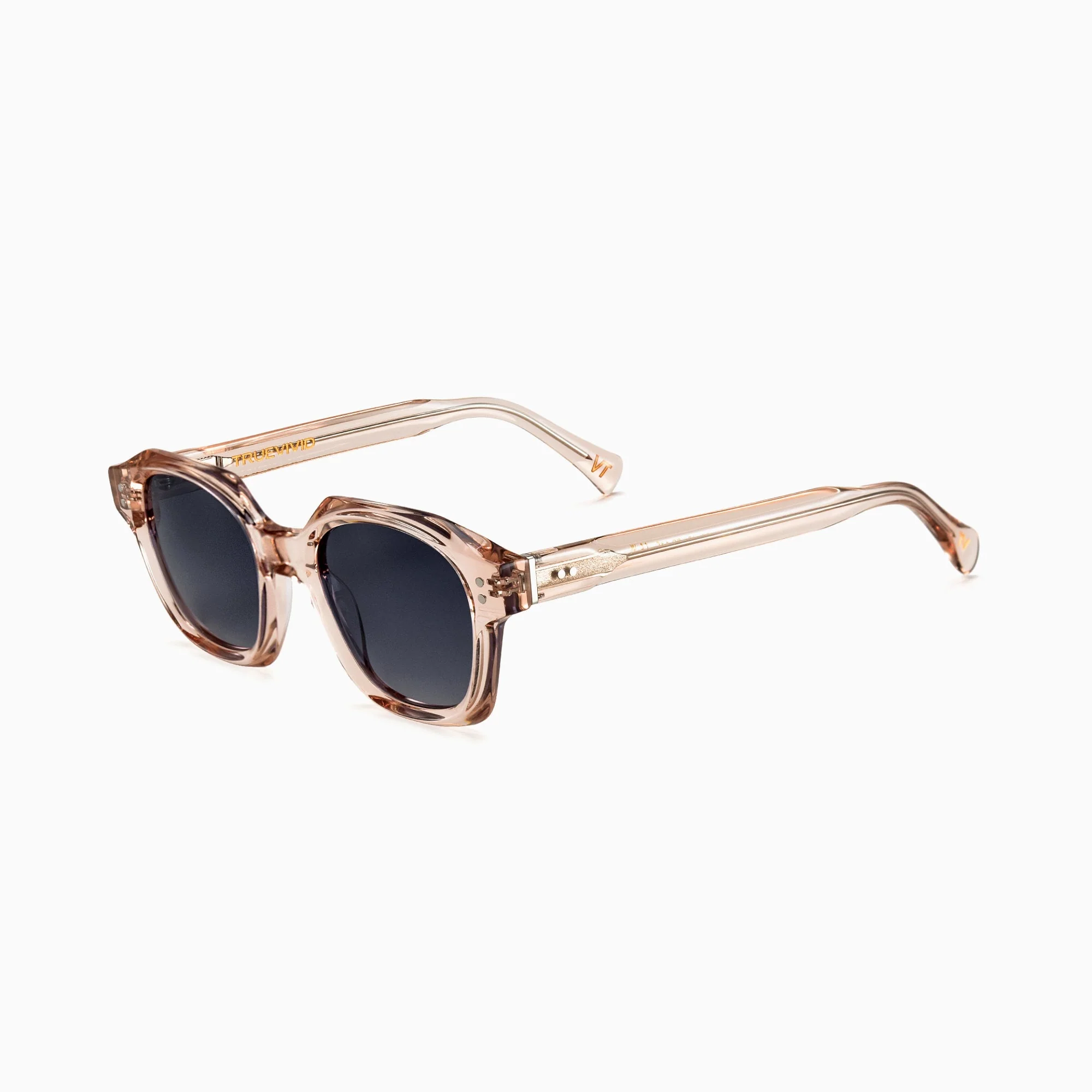 THEO Polarised Sunglasses Beige Crystal Unisex TrueVivid - Image 2