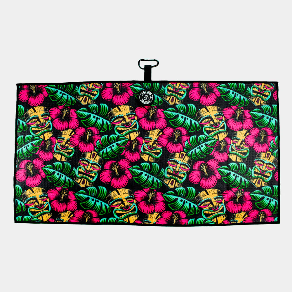 Tiki Tap-in Magnetic Golf Towel - Image 2