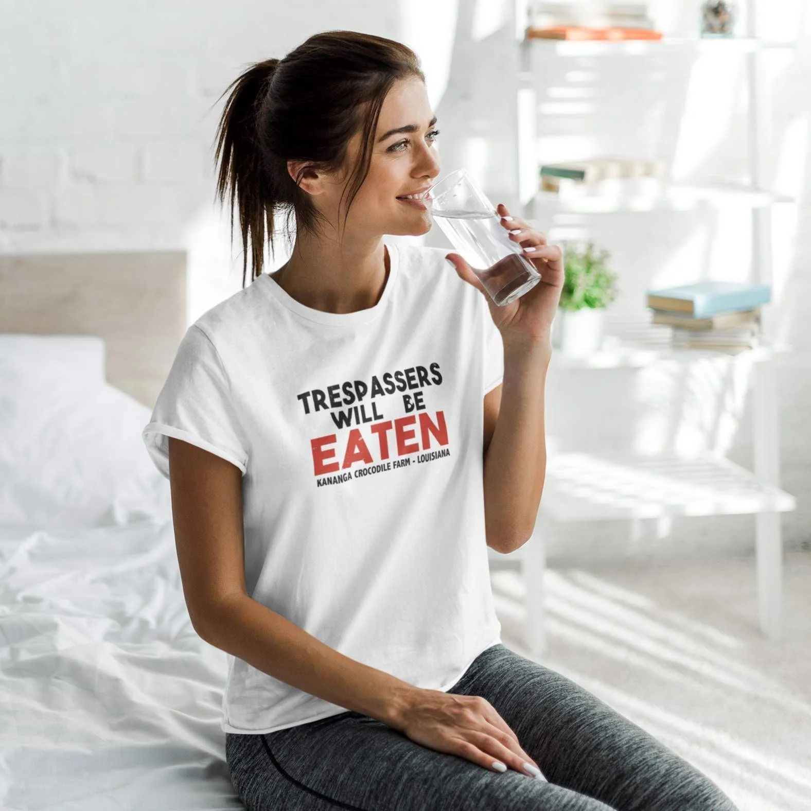 Trespassers Will Be Eaten T-Shirt - Image 6