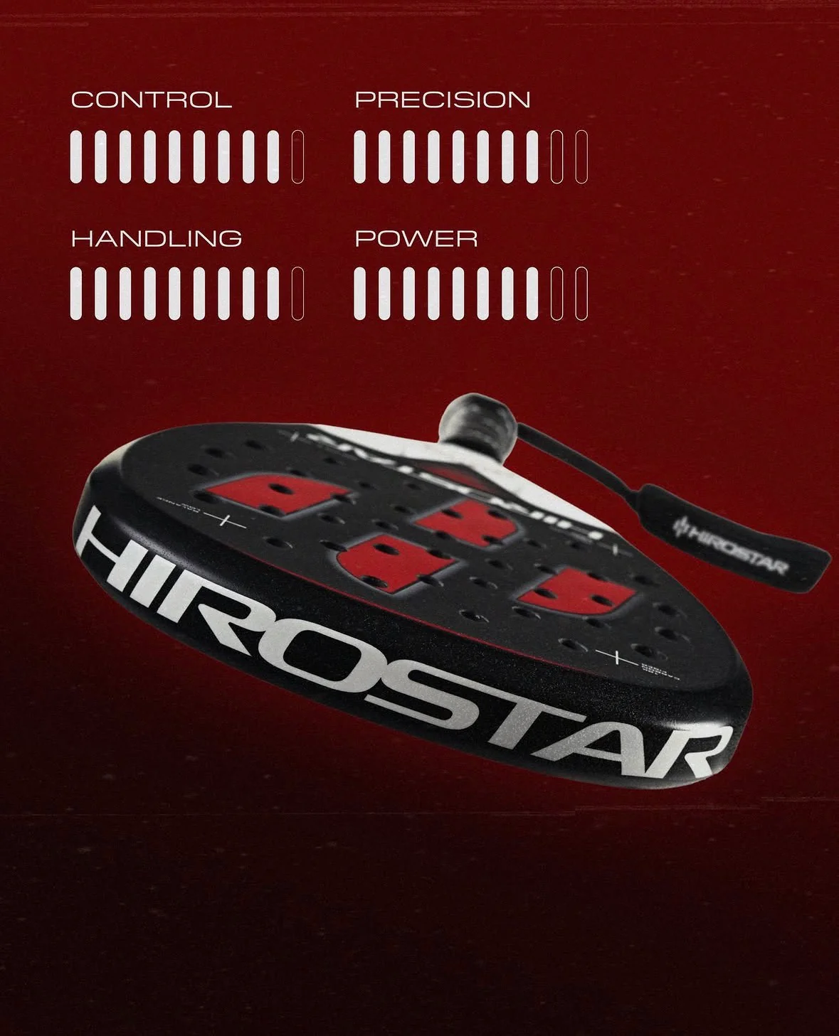 Hirostar Redstone - Padel Racket - Image 3