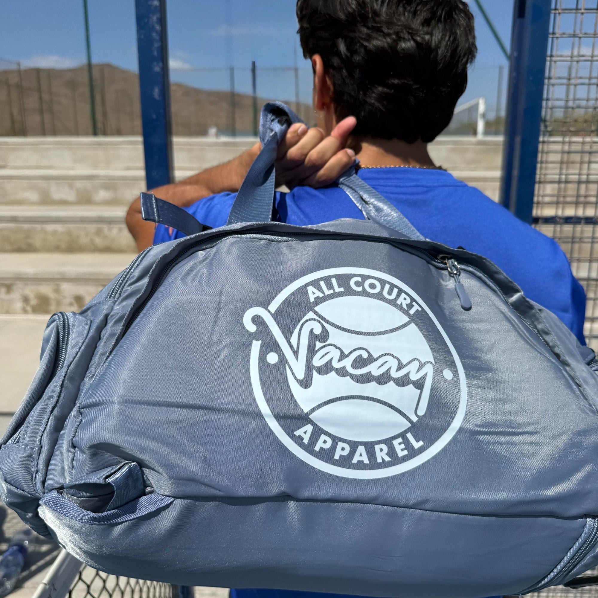 WEEKEND TRAINING BAG - GREY - Image 4