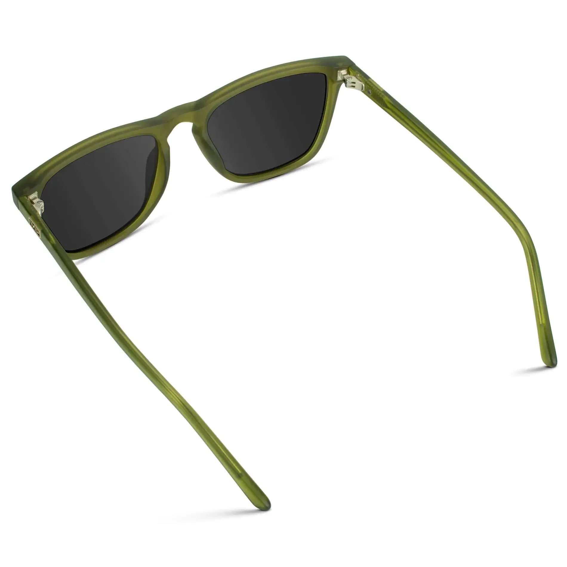 WESLEY Polarised Men's Sunglasses in Frosted Saguaro Green WMP Eyewear - Image 4