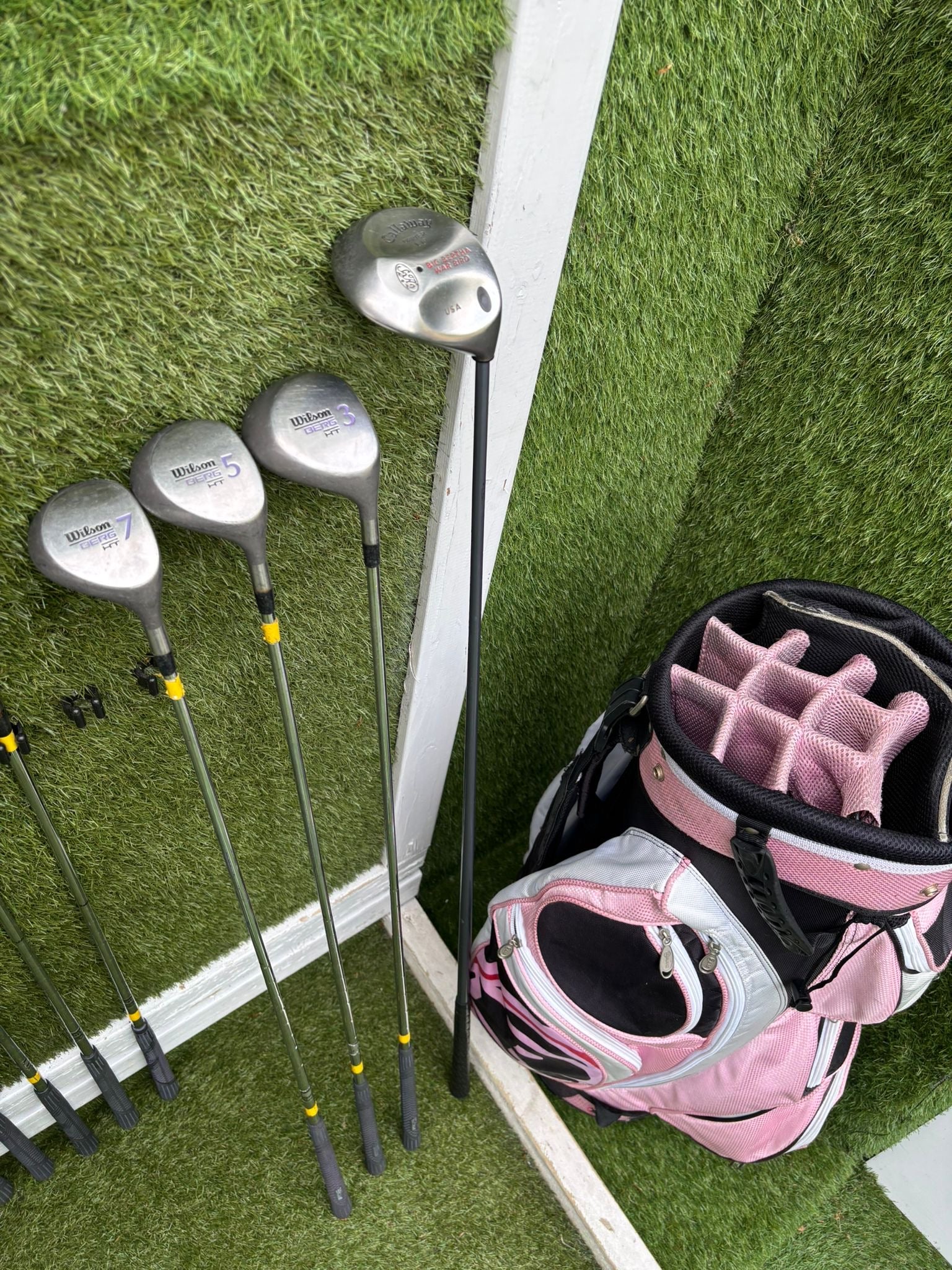 Wilson Berg HT Ladies Golf Set with Callaway Big Bertha War Bird Driver & Cart Bag - Image 11