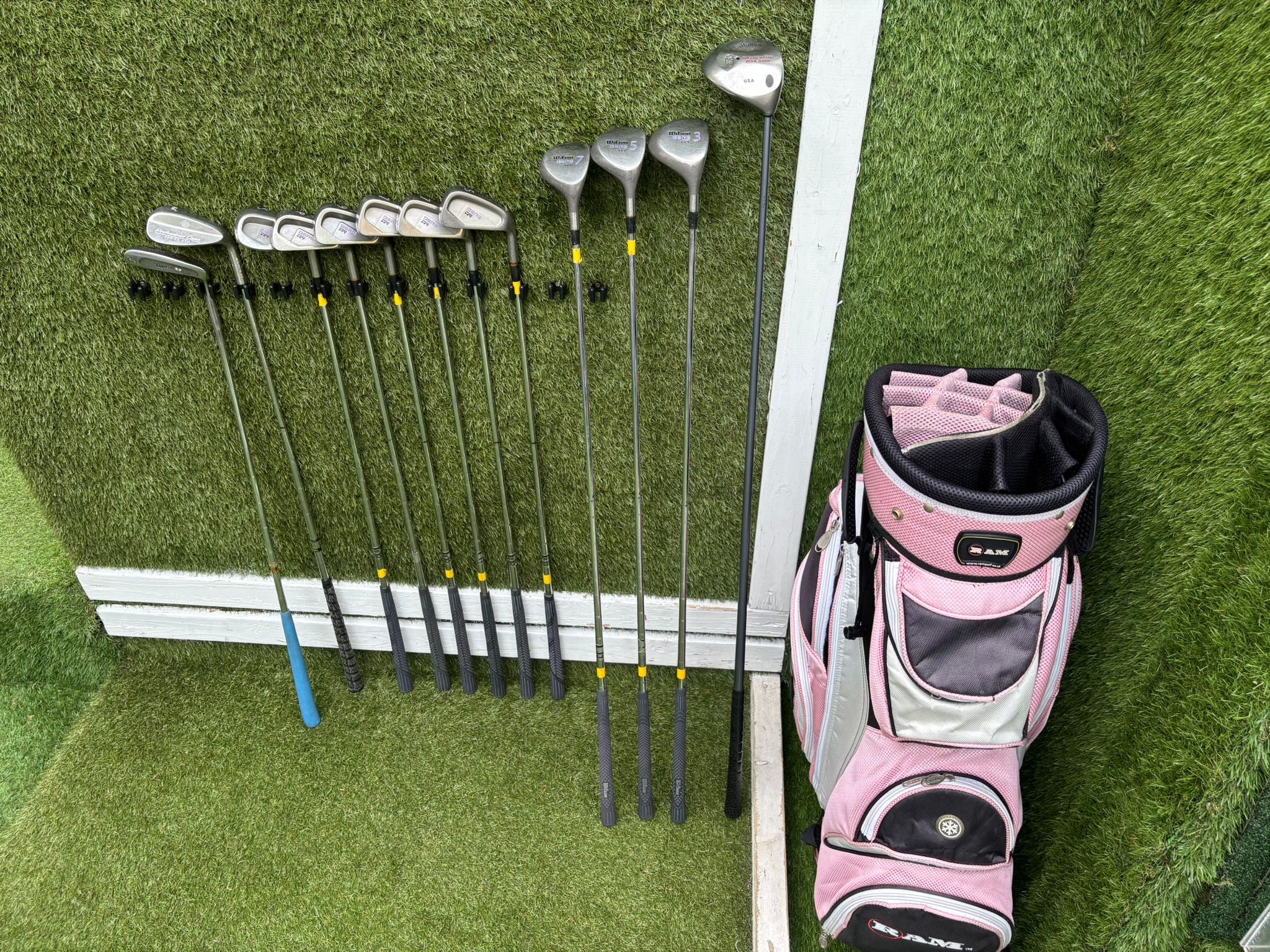 Wilson Berg HT Ladies Golf Set with Callaway Big Bertha War Bird Driver & Cart Bag - Image 12
